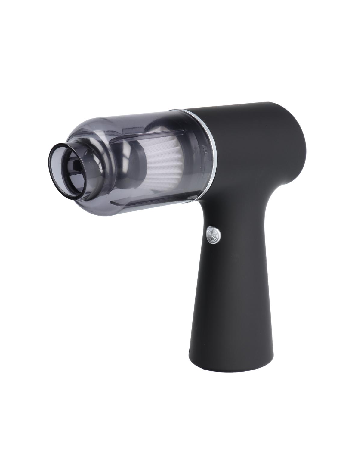 Odkurzacz samochodowy bezprzewodowy z zestawem końcówek 4000pa 1500 mAh czarny