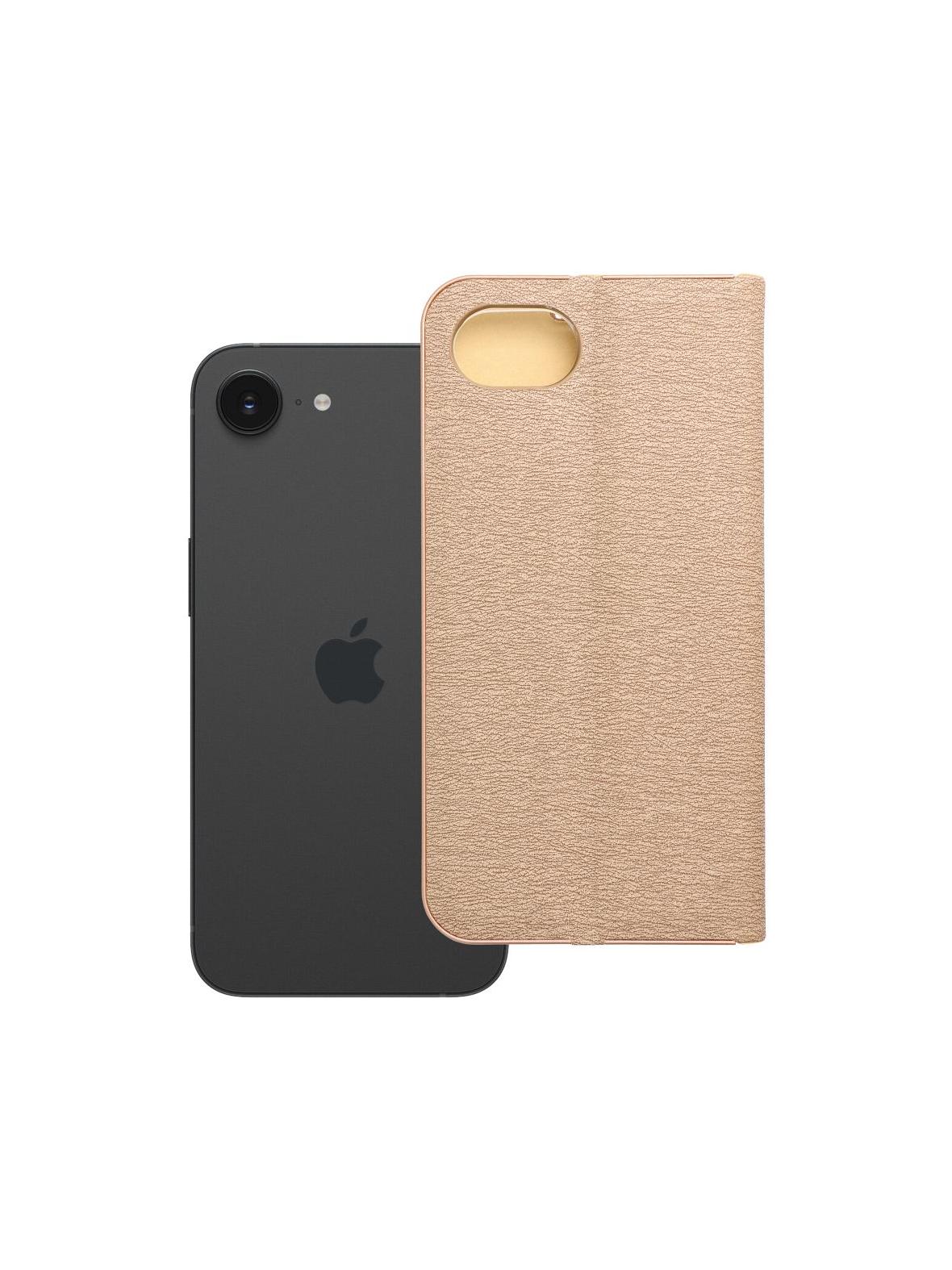 Kabura LUNA Book Gold do IPHONE 16e (SE 4 2025) złoty