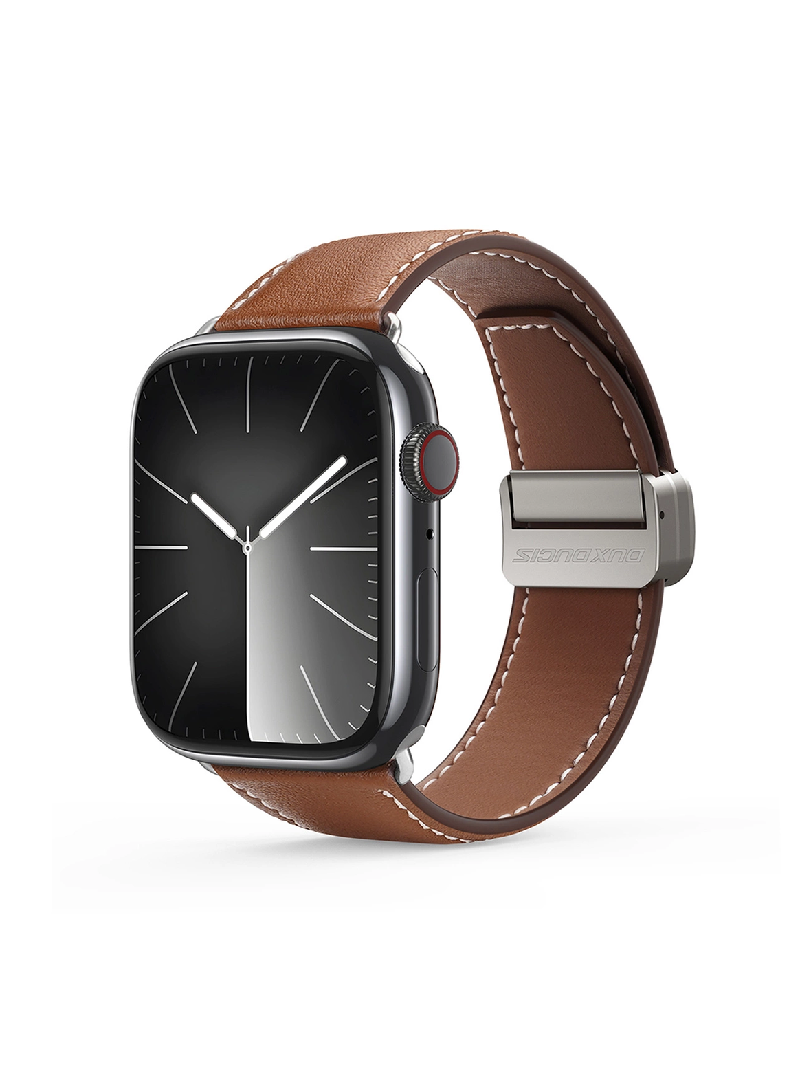 DUX DUCIS pasek YA skórzany do Apple Watch 42 / 44 / 45 / 49 mm brązowy