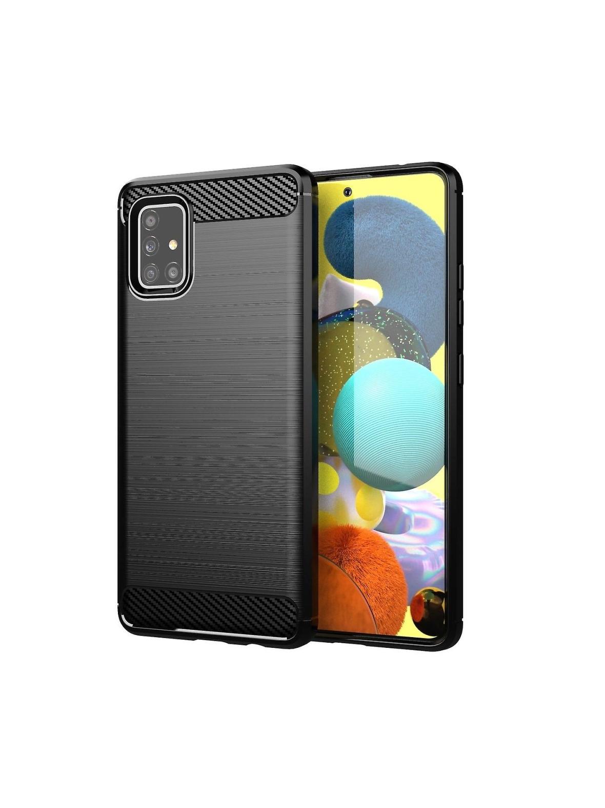 Futerał CARBON do SAMSUNG A51 czarny
