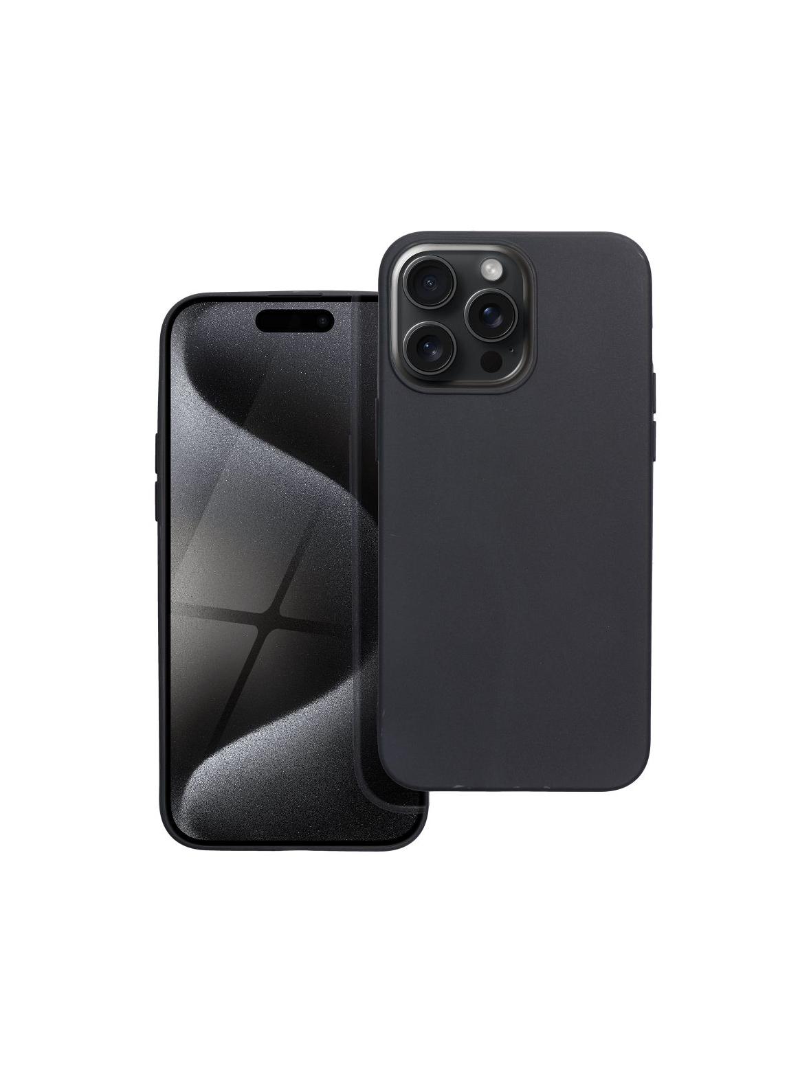 Futerał MATT do IPHONE 15 Pro Max czarny