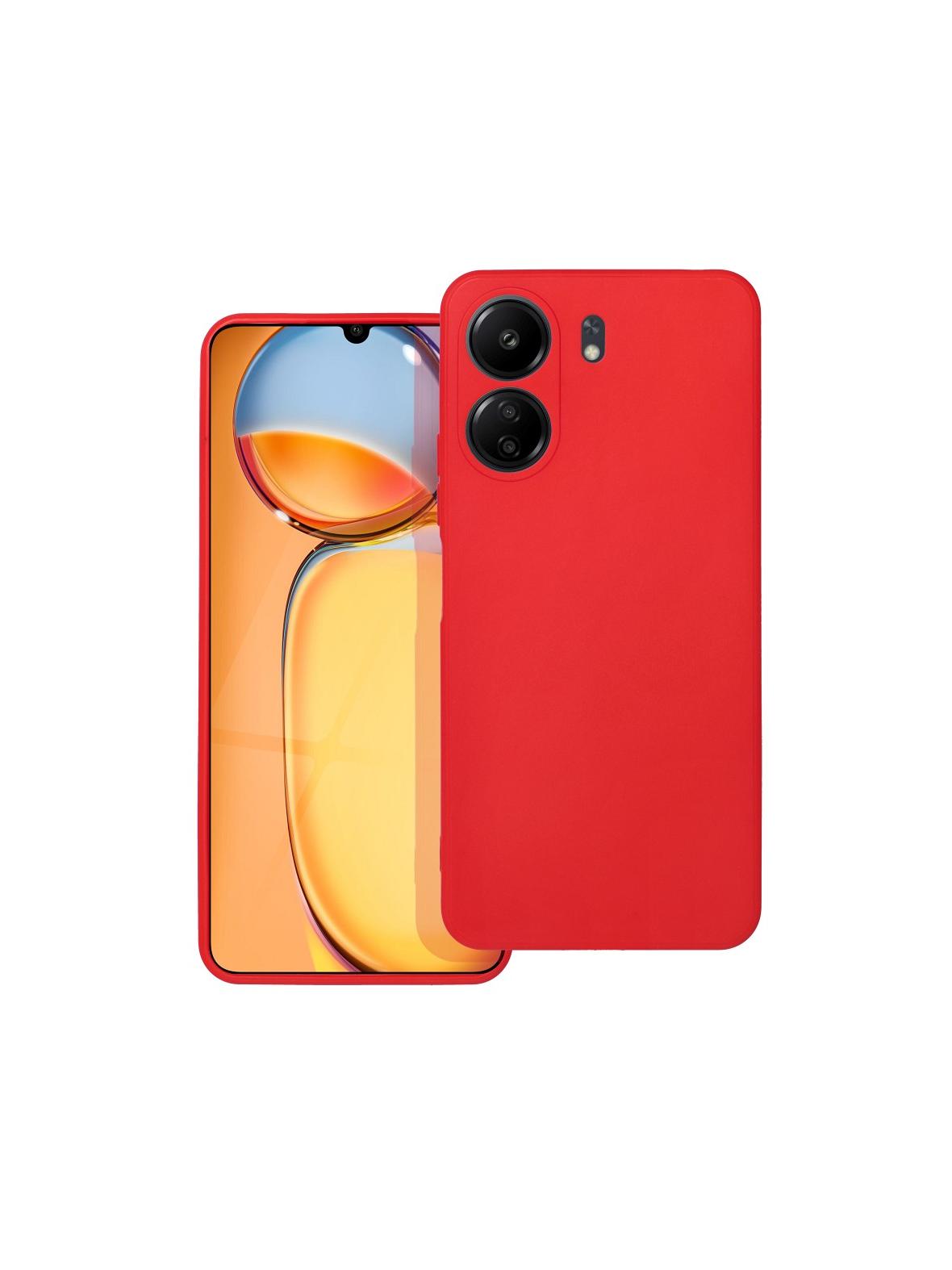 Futerał SOFT do XIAOMI Redmi 13C / POCO C65 czerwony