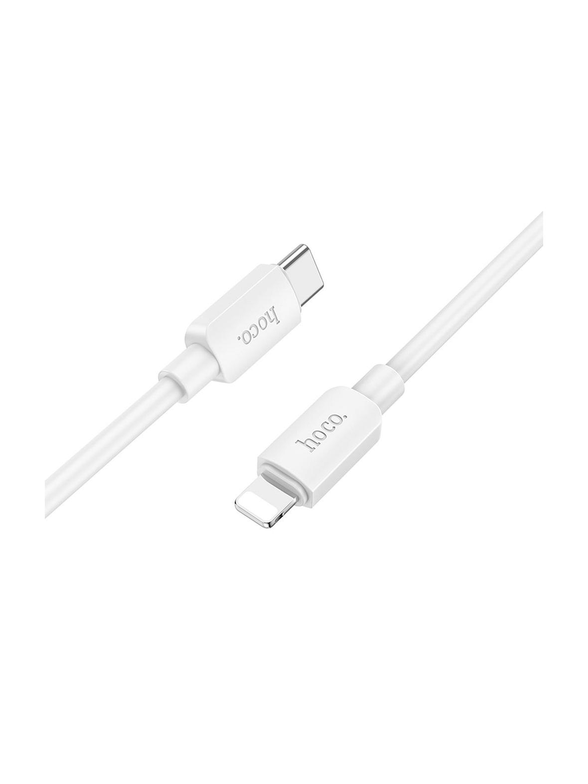 Kabel USB C do Lightning Hoco PD 2,4A 20W 1 m X96 biały