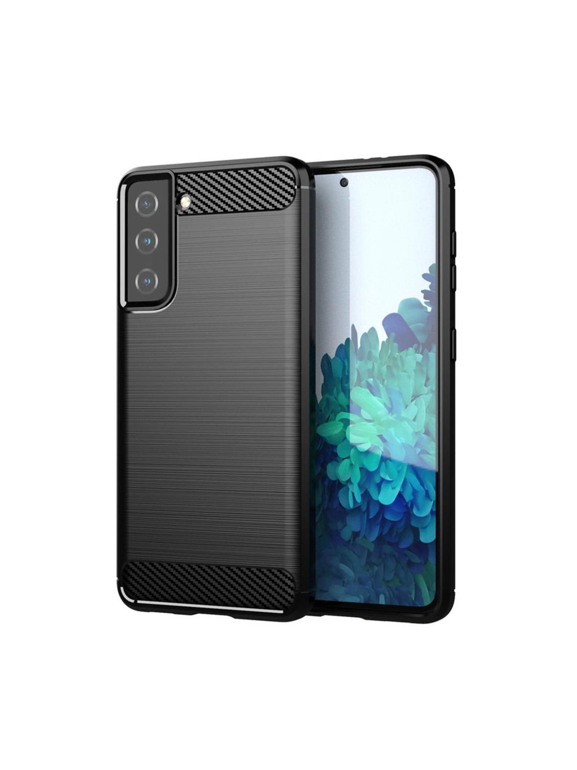 Futerał CARBON do SAMSUNG S21 czarny