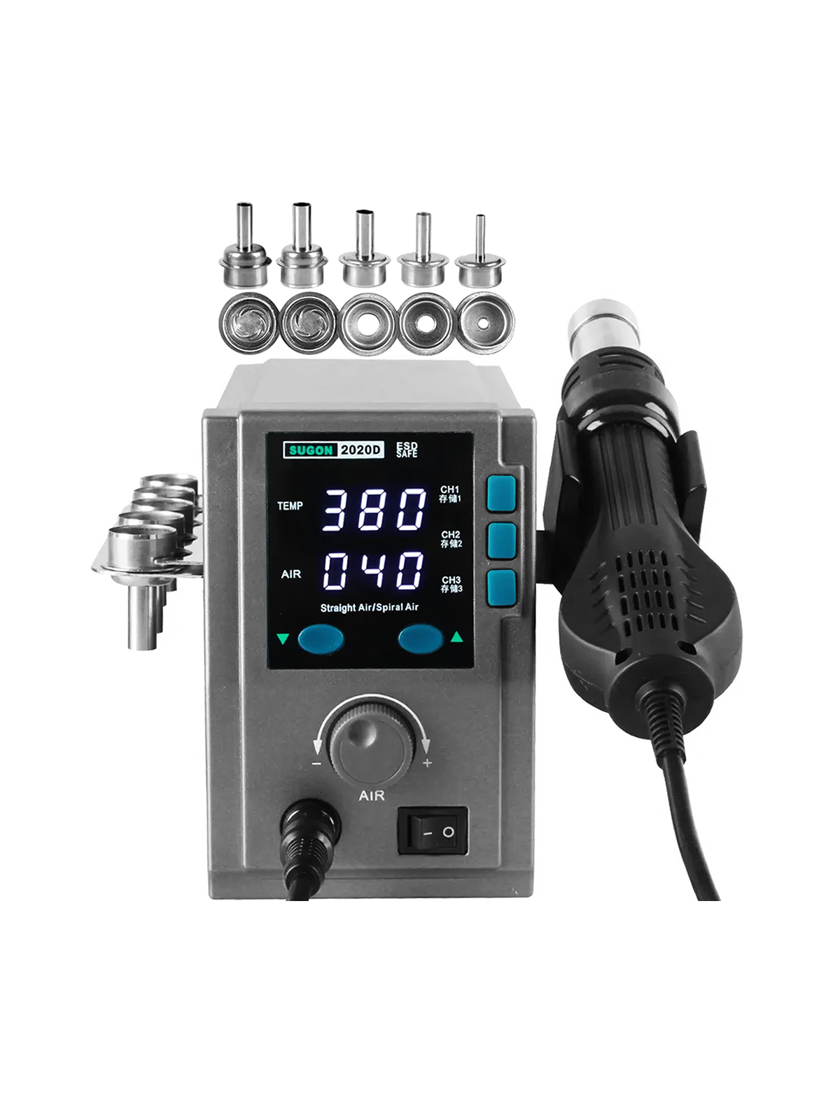 SUGON 2020D Stacja luctownicza Hot Air