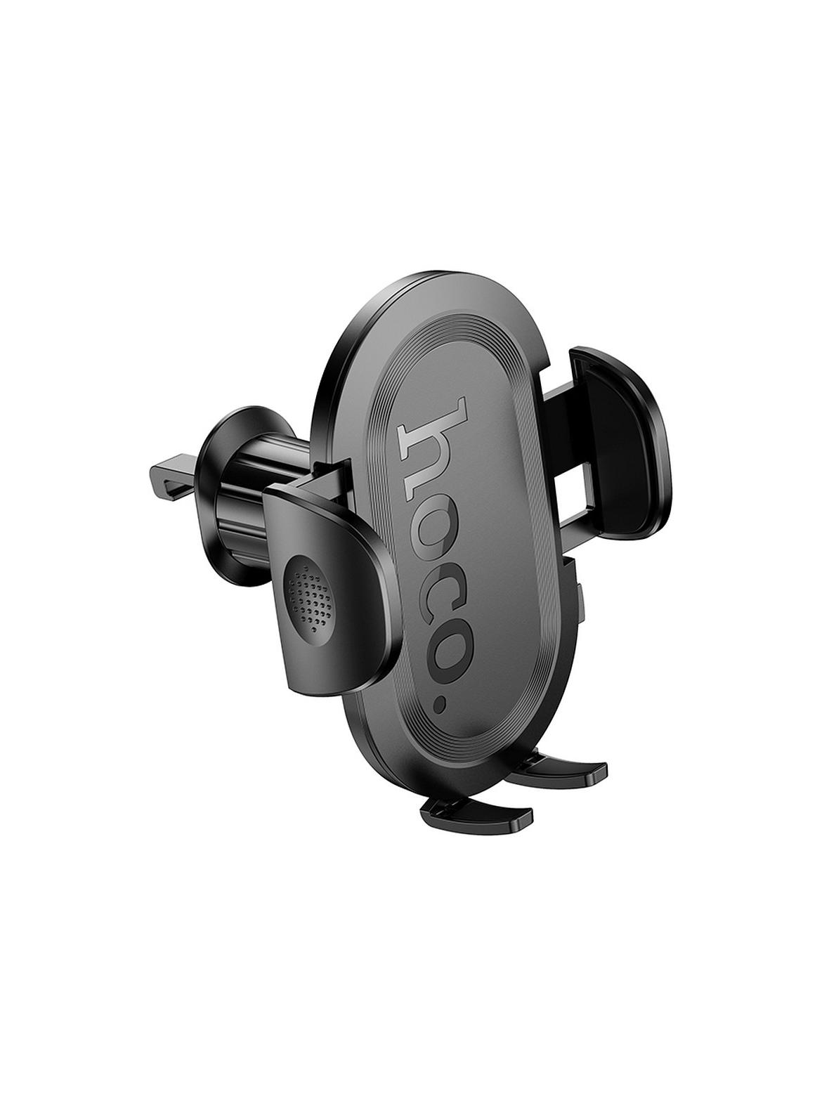 Uchwyt na telefon do samochodu uniwersalny Hoco do kratki H53 czarny