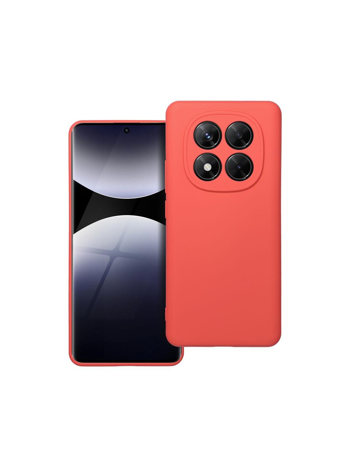 Futerał SILICONE do XIAOMI Redmi Note 14 Pro 5G / 14 Pro Plus 5G brzoskwiniowy