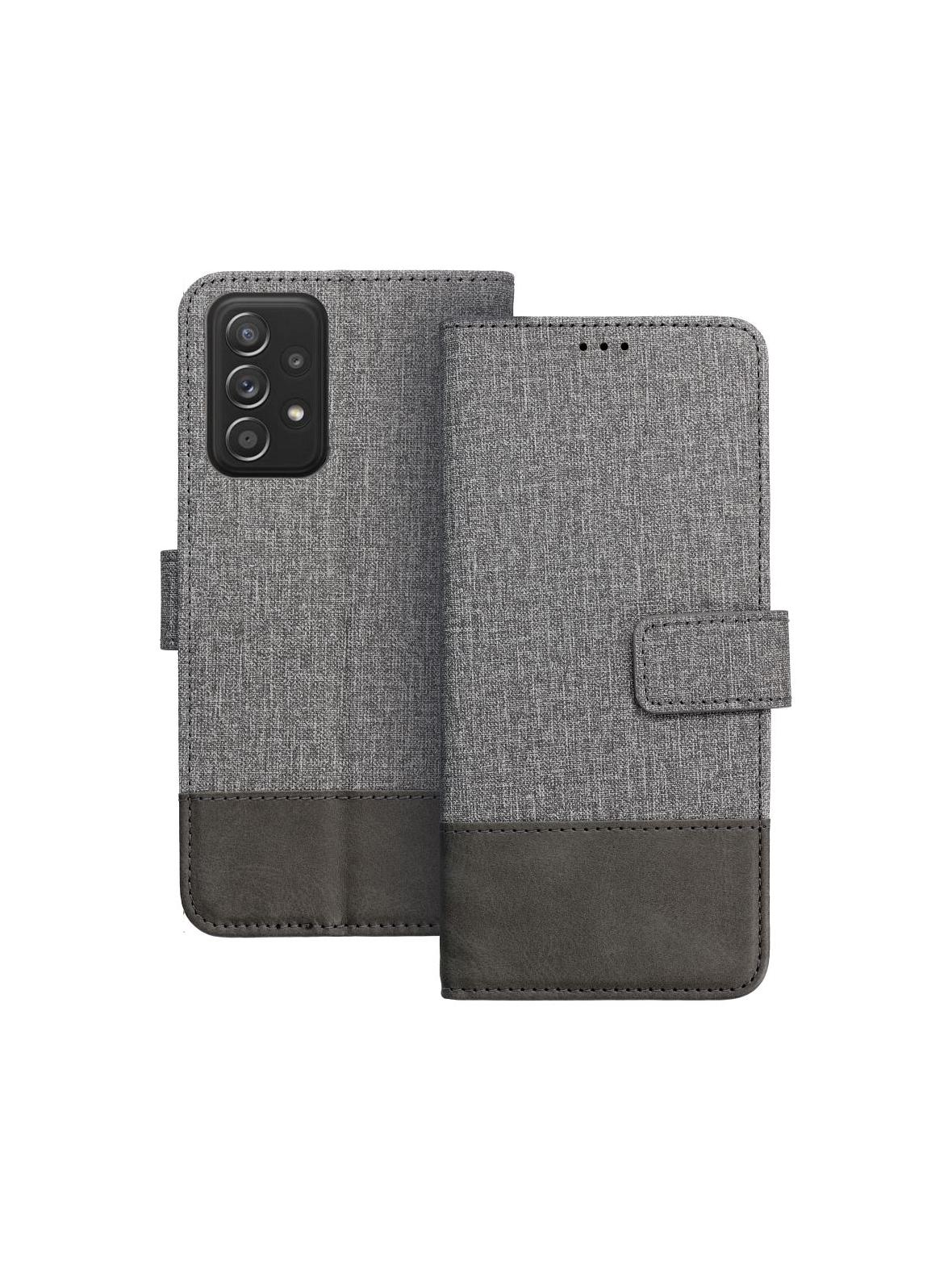 Kabura GOMMA Book do SAMSUNG A52 5G / A52 LTE ( 4G ) / A52s 5G szary