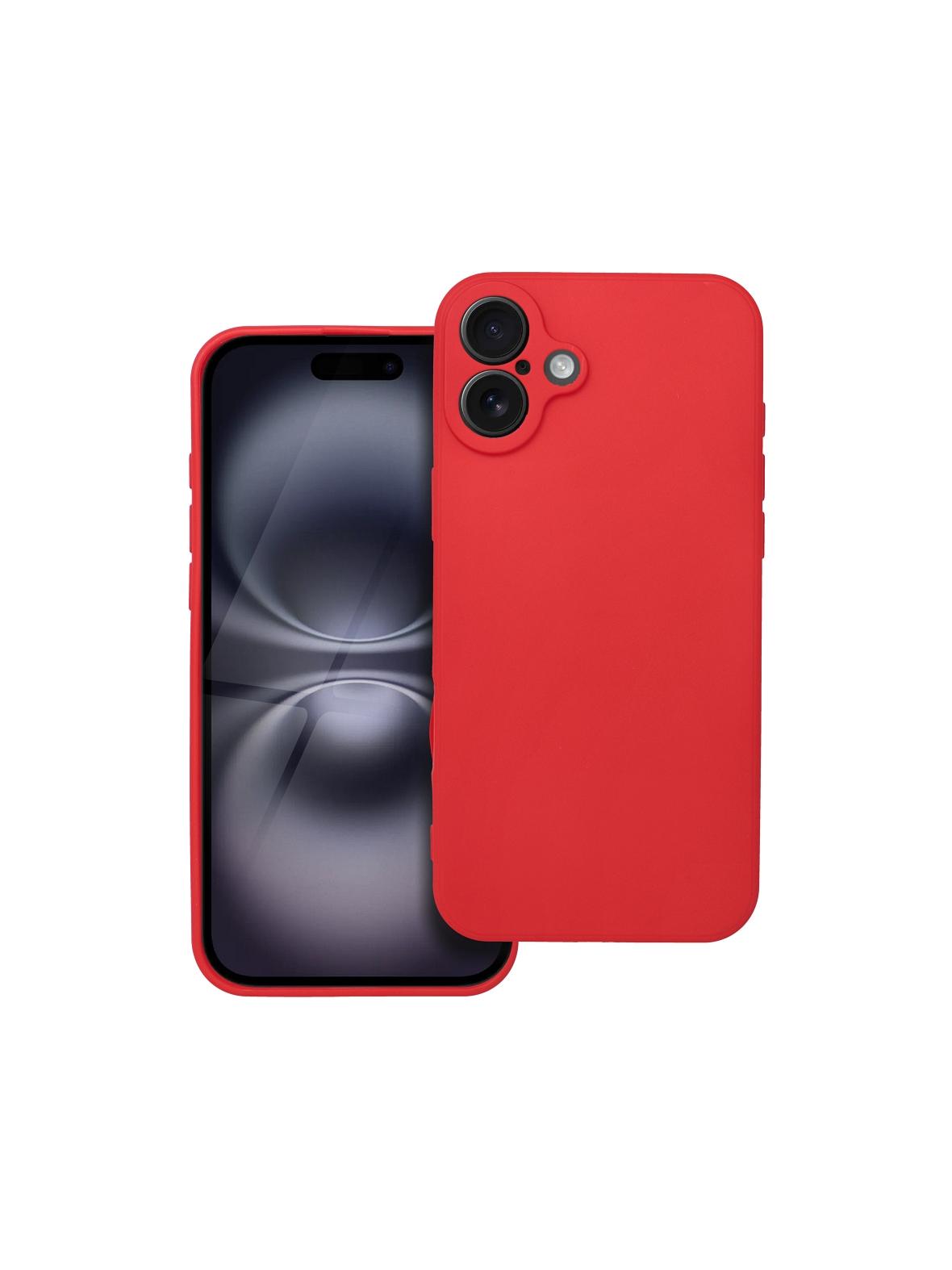 Futerał SOFT do IPHONE 16 Plus czerwony