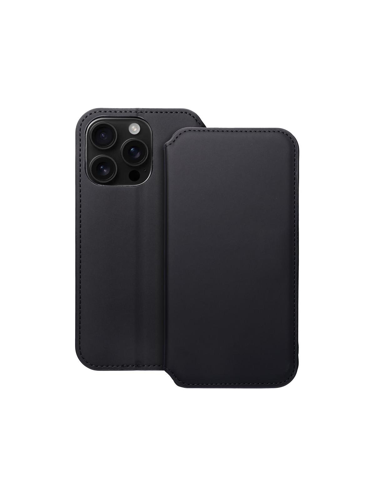 Kabura do IPHONE 16 Pro Dual Pocket Book czarny