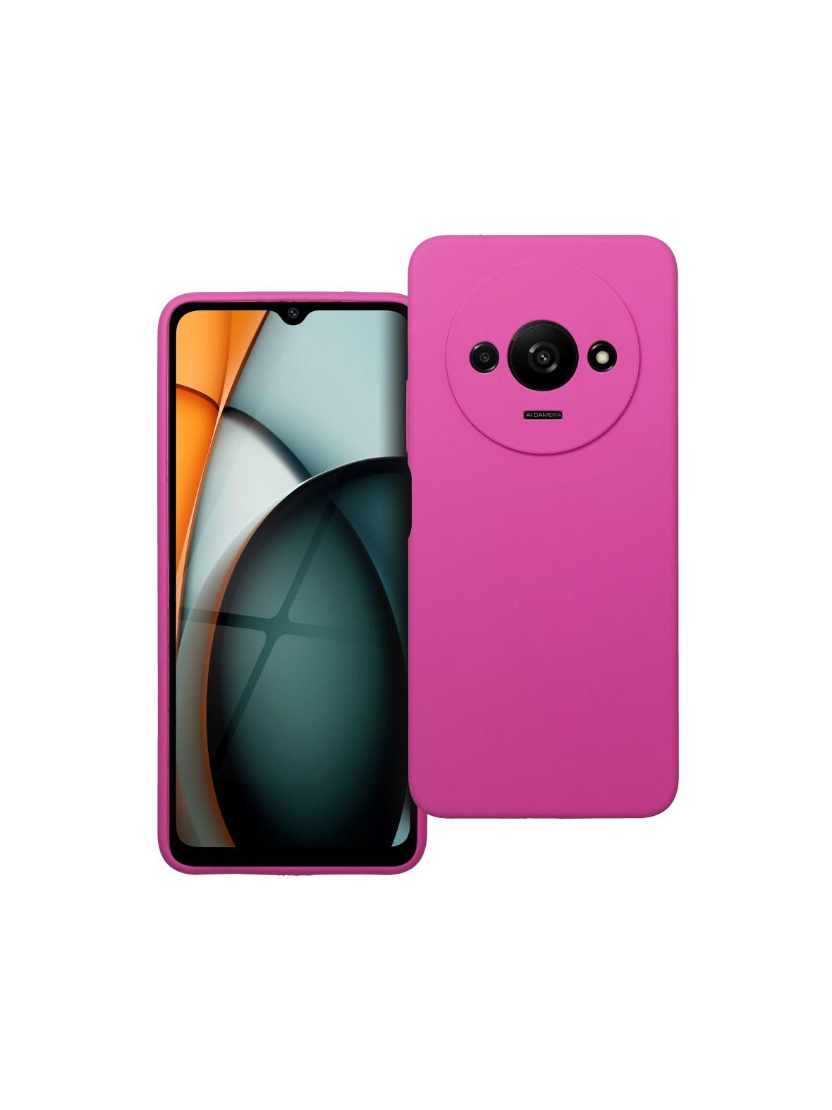 Futerał SILICONE 2mm do XIAOMI REDMI A3 4G róż