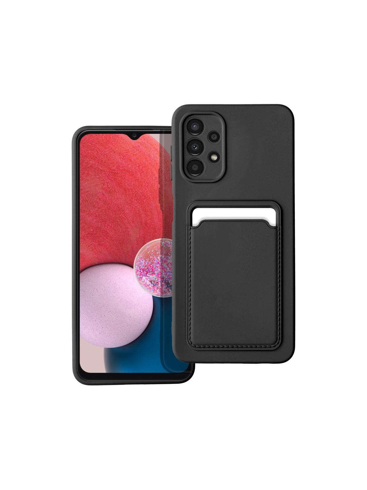 Futerał CARD CASE do SAMSUNG A13 5G / A04S czarny