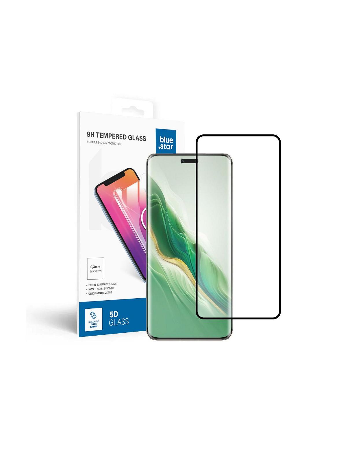 Szkło hartowane do Honor Magic 6 PRO Blue Star 5D czarne