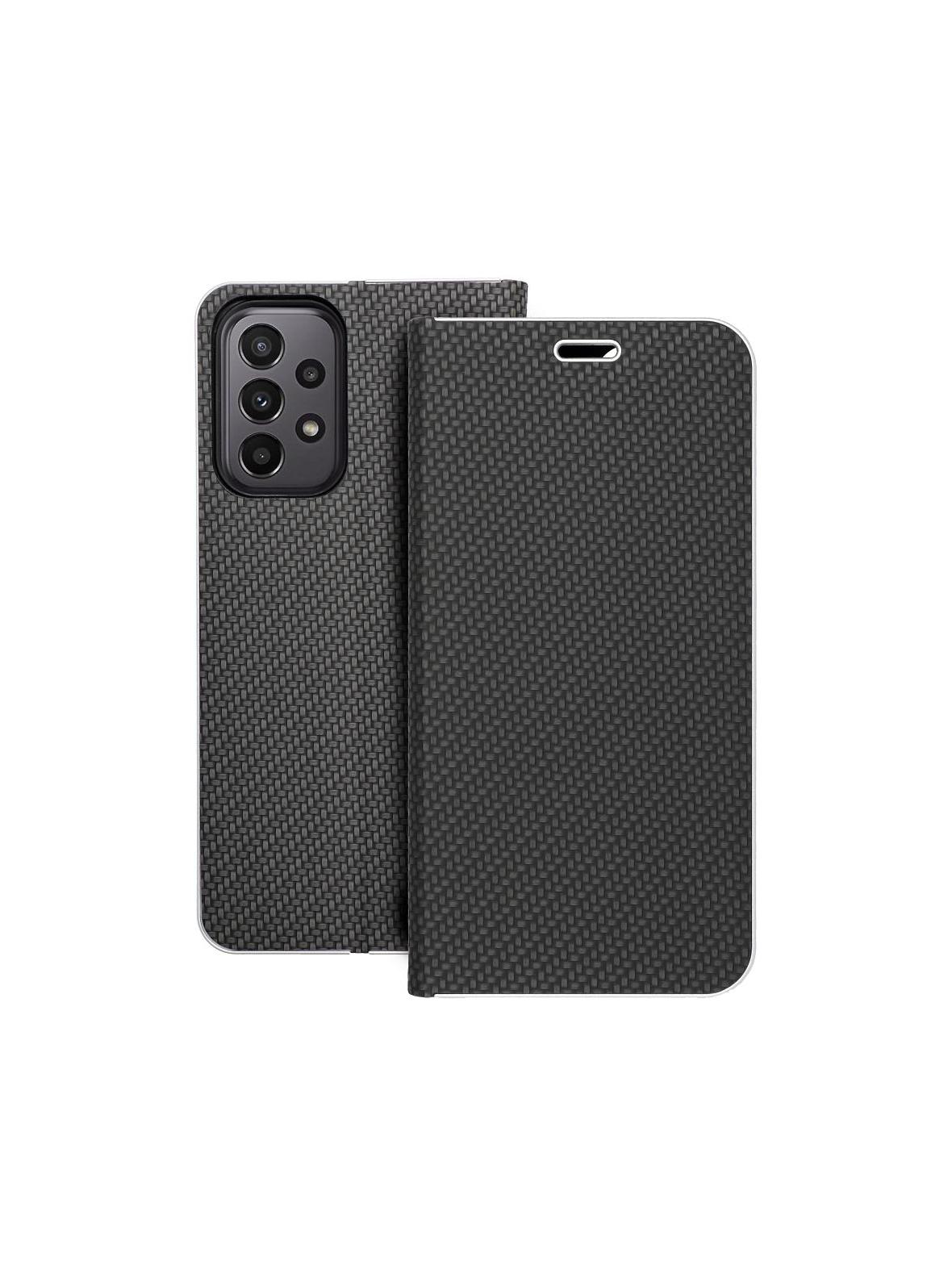 Kabura LUNA Book Carbon do SAMSUNG A23 5G czarny