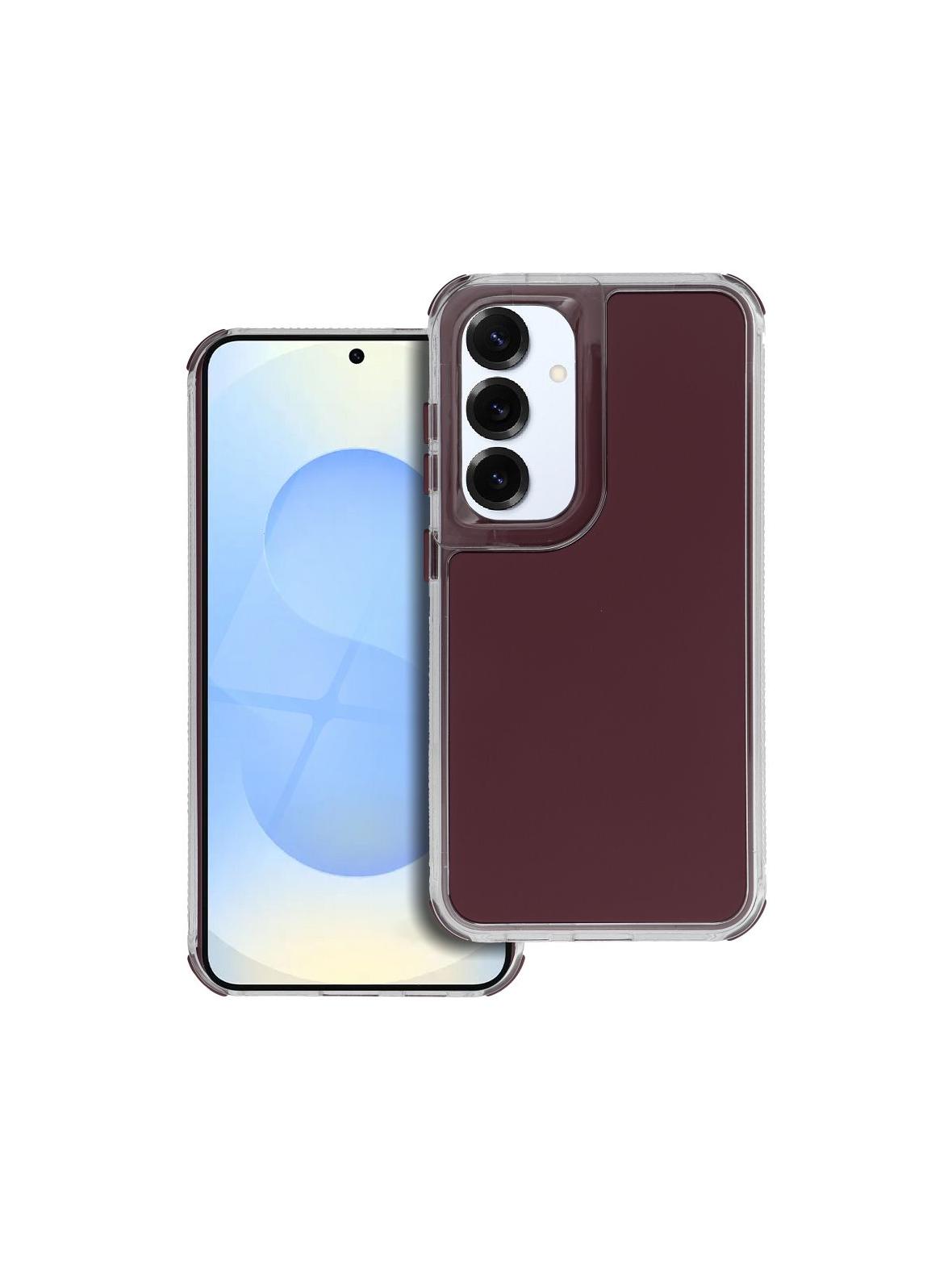 Futerał MATRIX do SAMSUNG S25 purpurowy