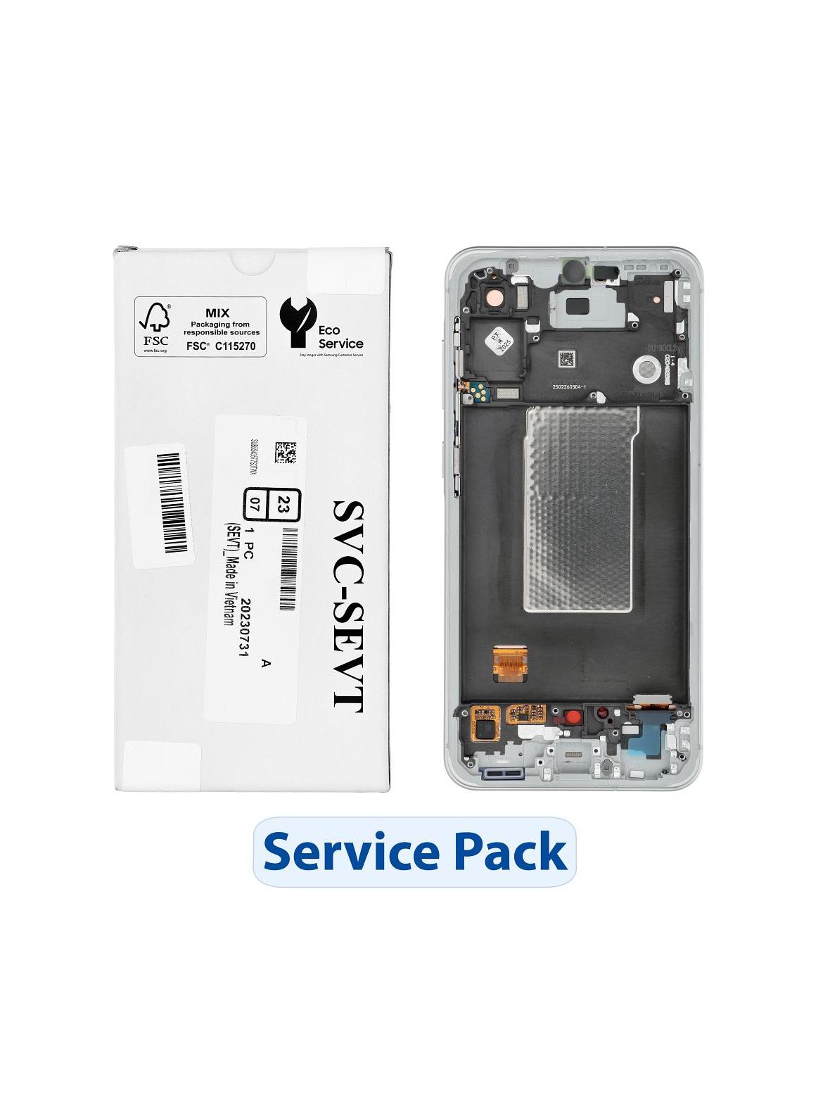 ServicePack Wyświetlacz LCD do SAMSUNG A56 5G A566B Green GH82-36829C