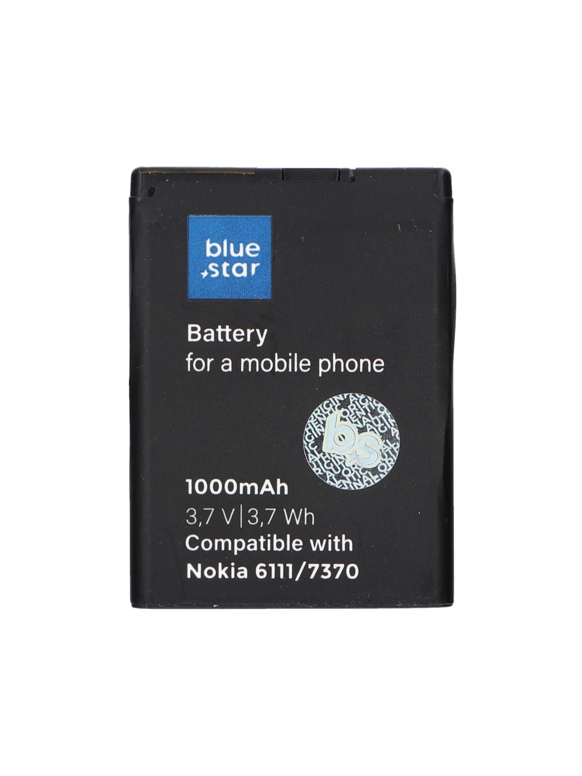 Bateria do Nokia 6111 / 7370 / N76 / 2630 / 2760 / N75 / 2600 Classic 1000 mAh Blue Star Premium