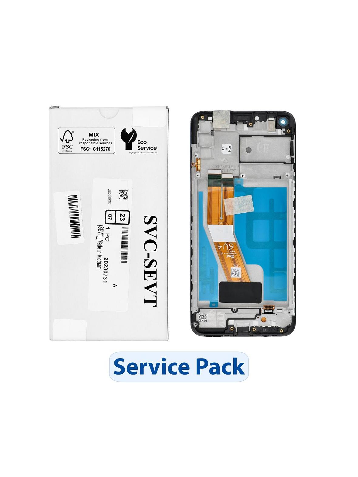 ServicePack Wyświetlacz LCD do SAMSUNG  M11 M115F GH81-18736A