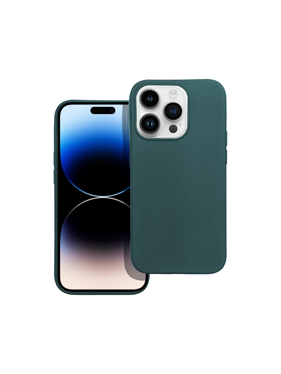 Futerał MATT do IPHONE 14 Pro ciemnozielony