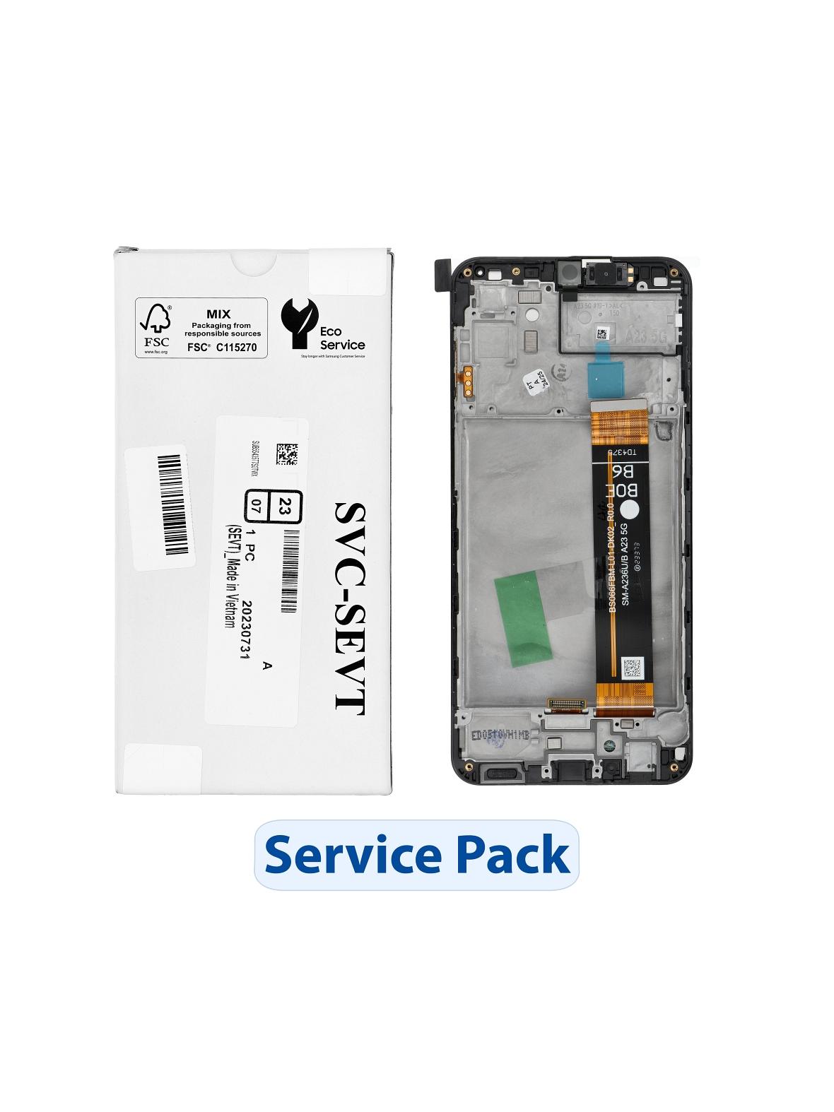 ServicePack Wyświetlacz LCD SAMSUNG A23 5G A236 GH82-29734A