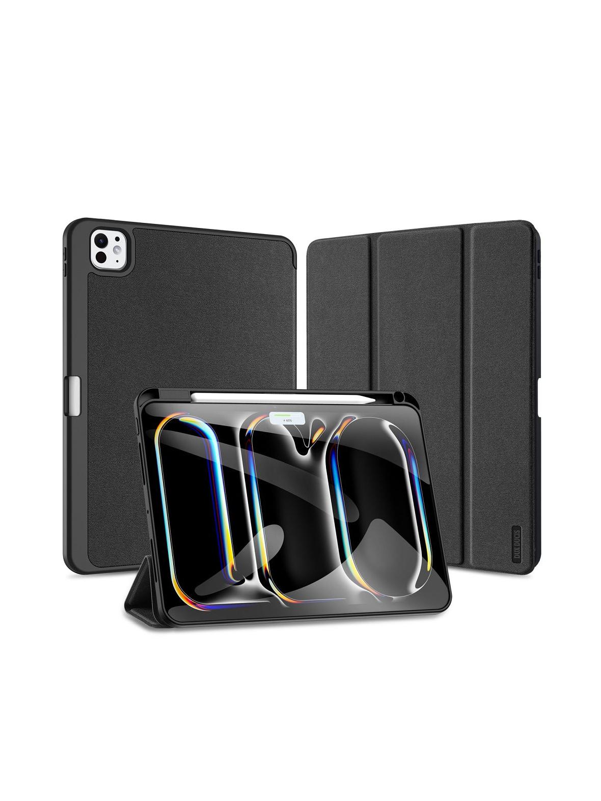DUX DUCIS etui DOMO składane z miejscem na rysik do iPad Pro 11 (2024) czarne