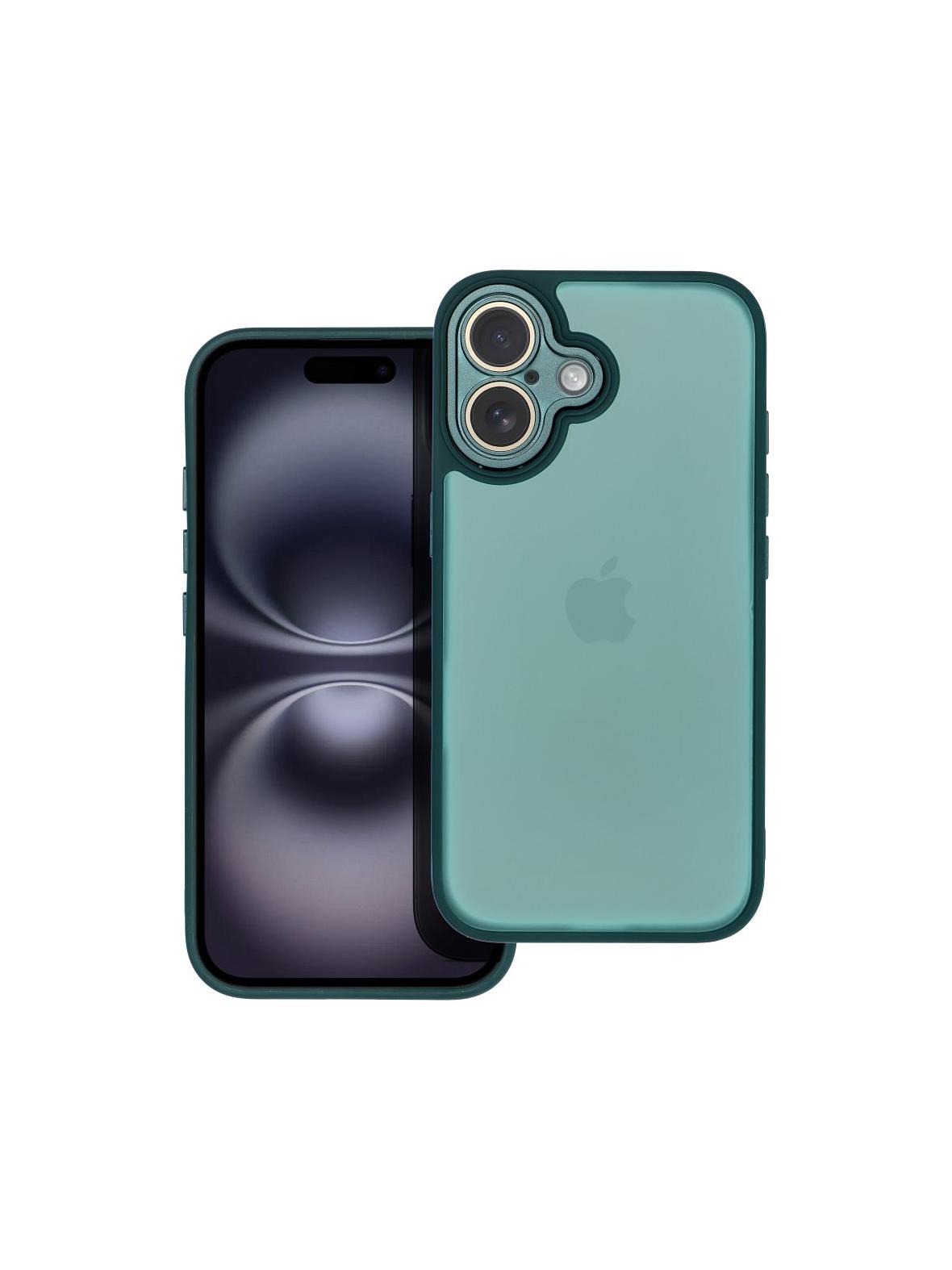 Futerał VARIETE do IPHONE 16 ciemnozielony