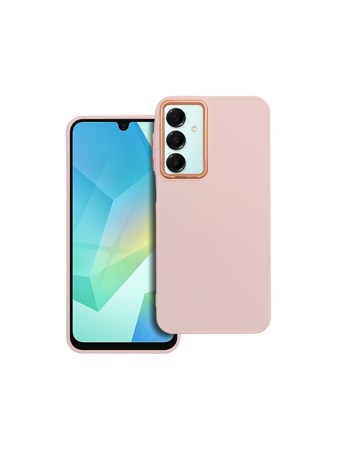 Futerał FRAME do SAMSUNG A16 5G / A16 4G pudrowy róż