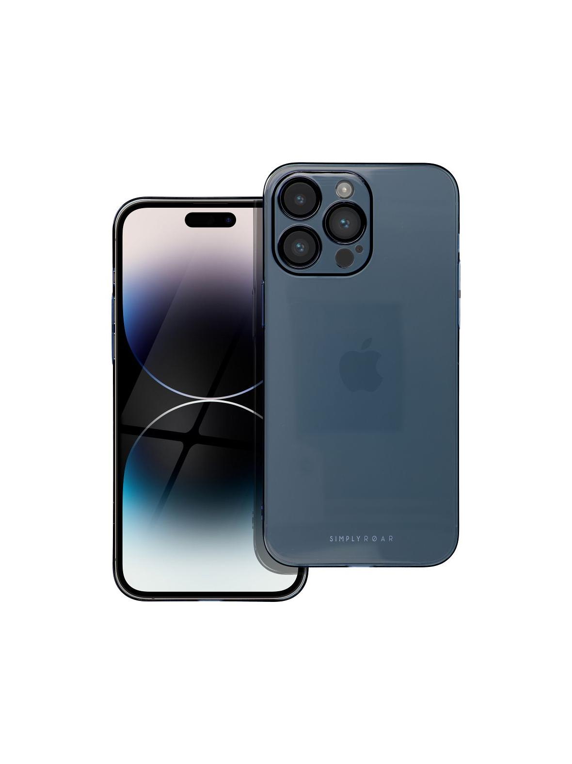 ROAR futerał PURE SIMPLE FIT do IPHONE 14 Pro Max Granatowy