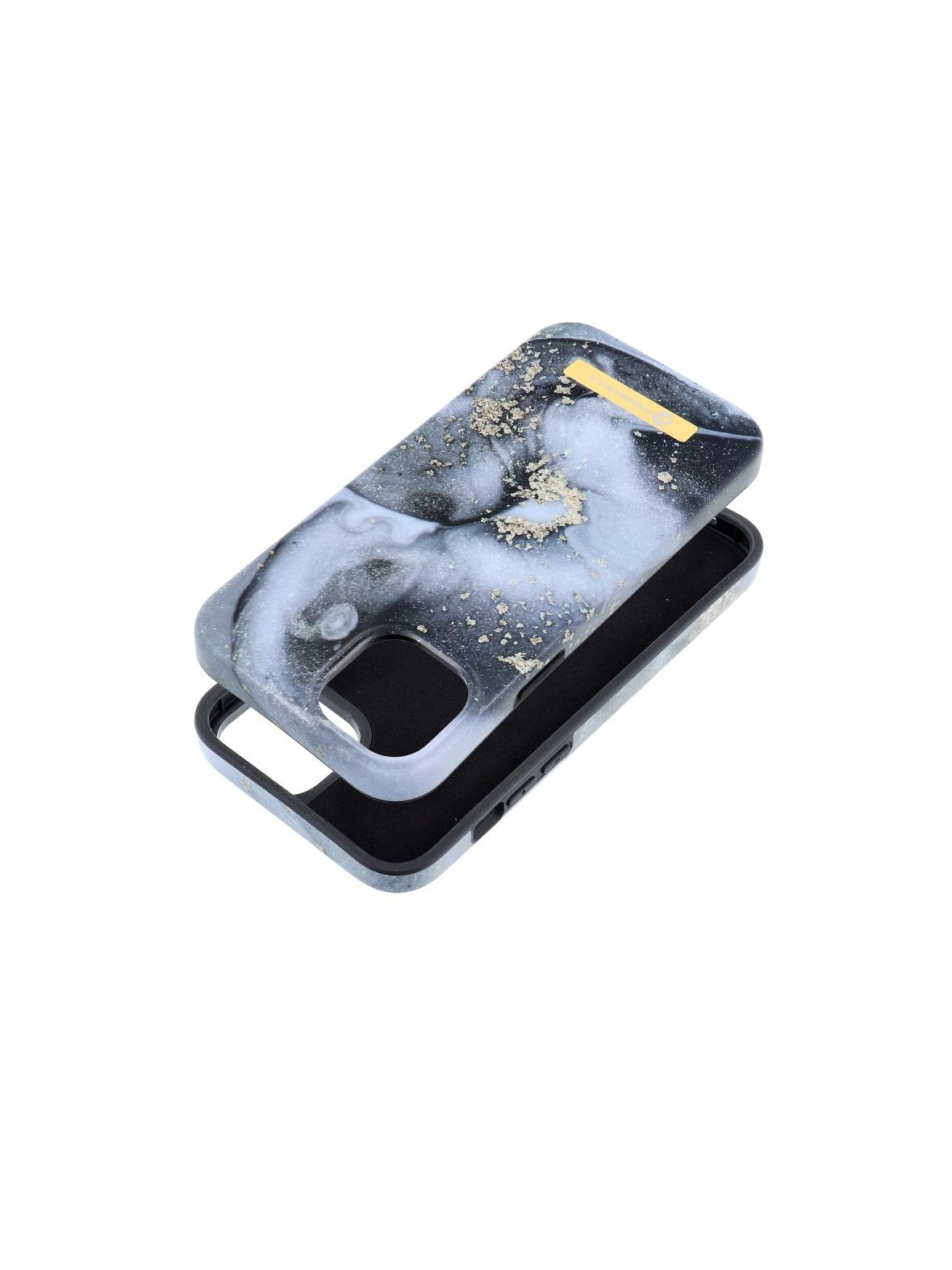 Etui na iPhone 15 PLUS Forcell F-Protect Mirage zgodny z MagSafe marble mist