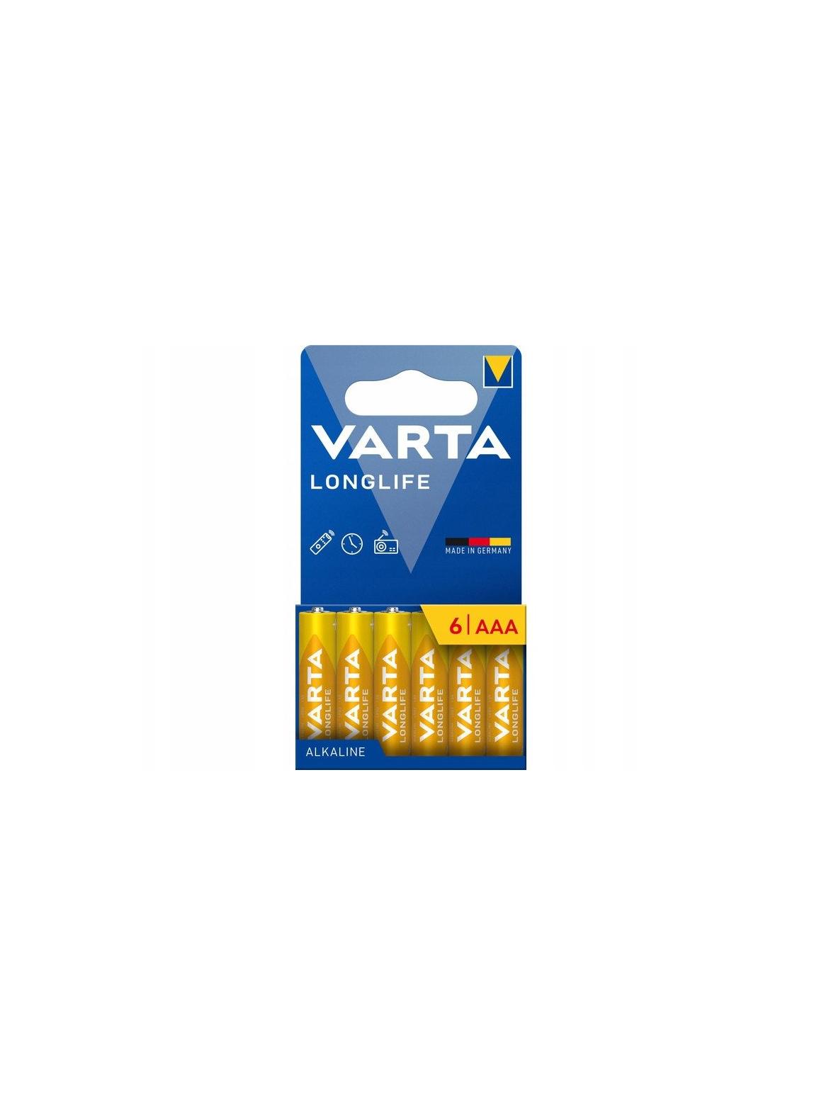 VARTA bateria alkaliczna R3 (AAA) Longlife 6 szt