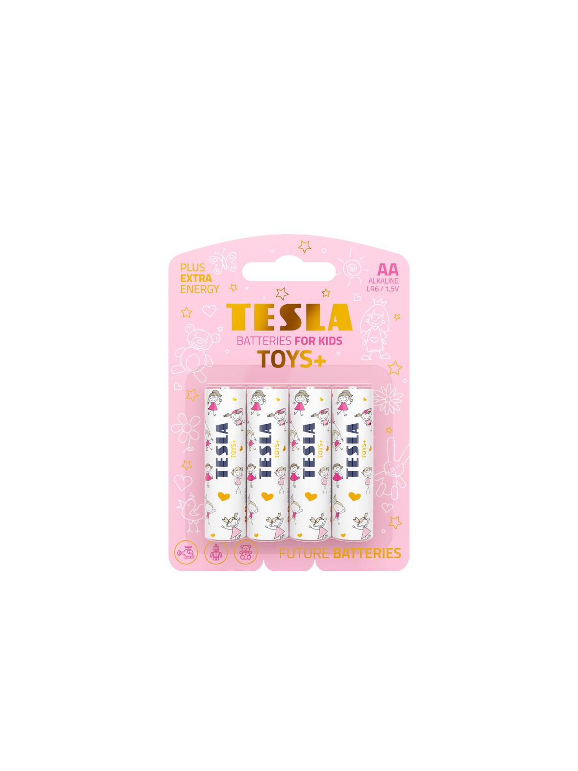 TESLA bateria alkaliczna R6 (AA) TOYS+ GIRL [4x120] 4 szt