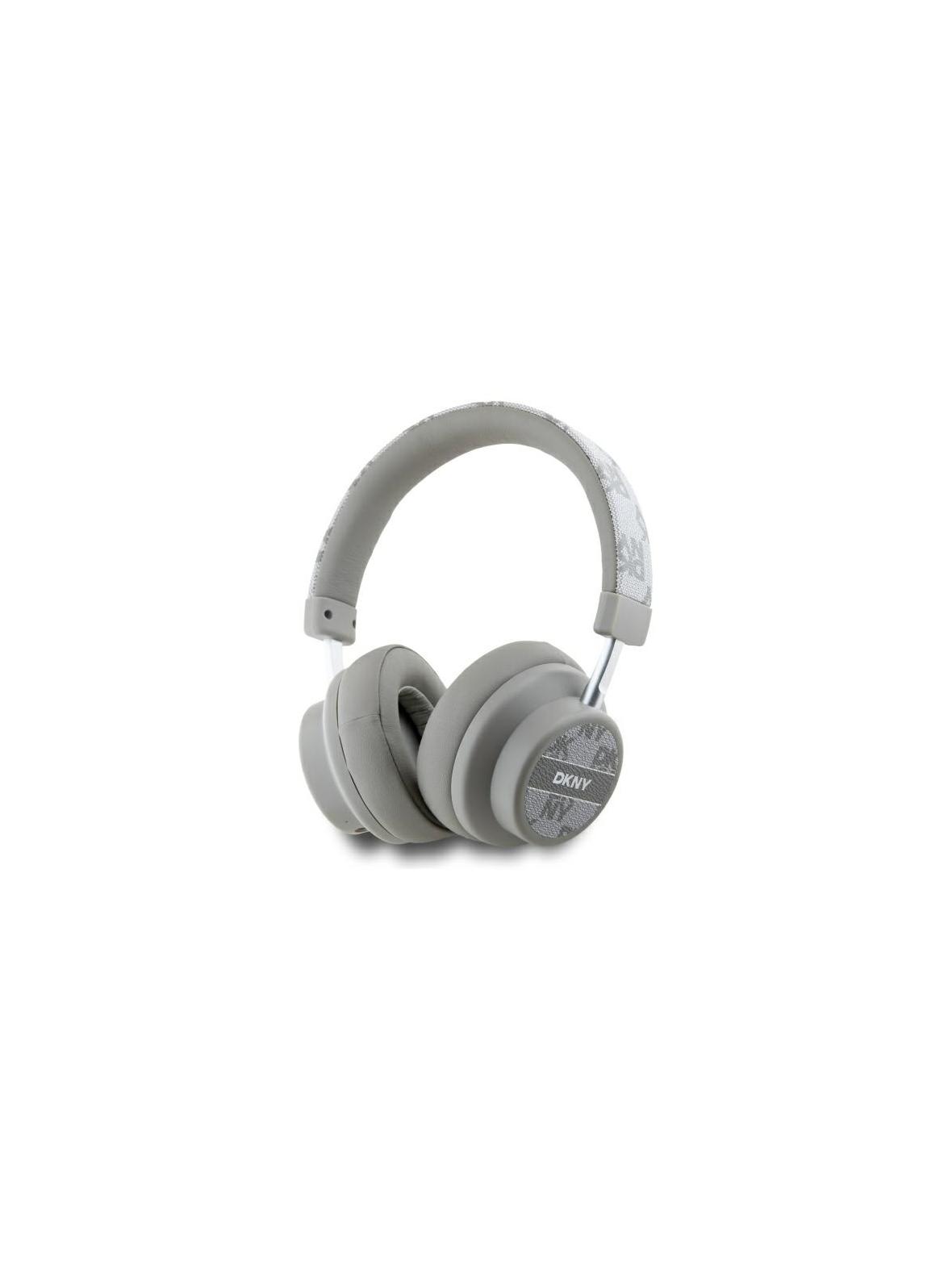 Słuchawki bezprzewodowe nauszne DKNY Checkered Pattern DKBHM2PCSHLE beżowe