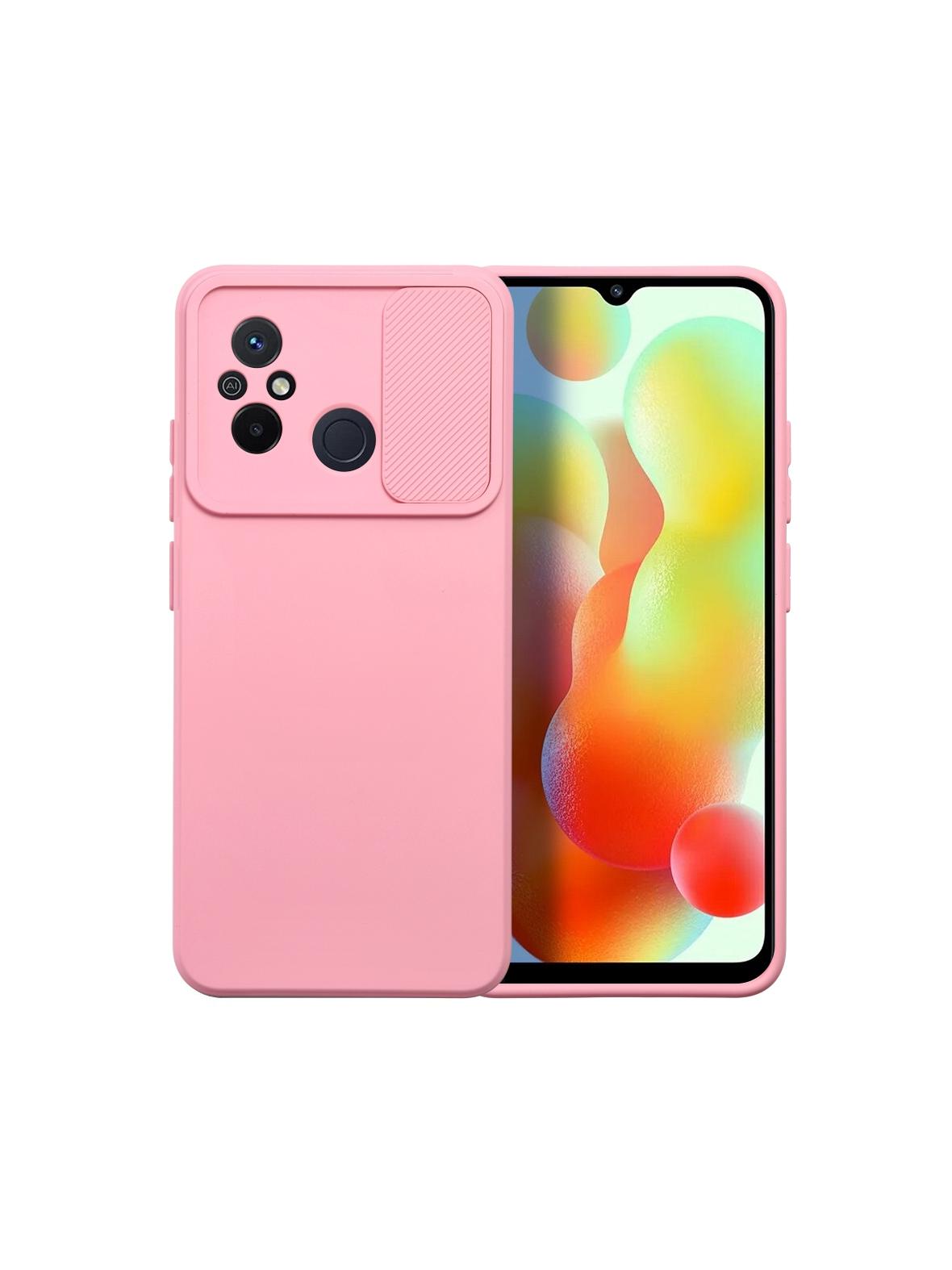 Futerał SLIDE do XIAOMI Redmi 12C jasnoróżowy