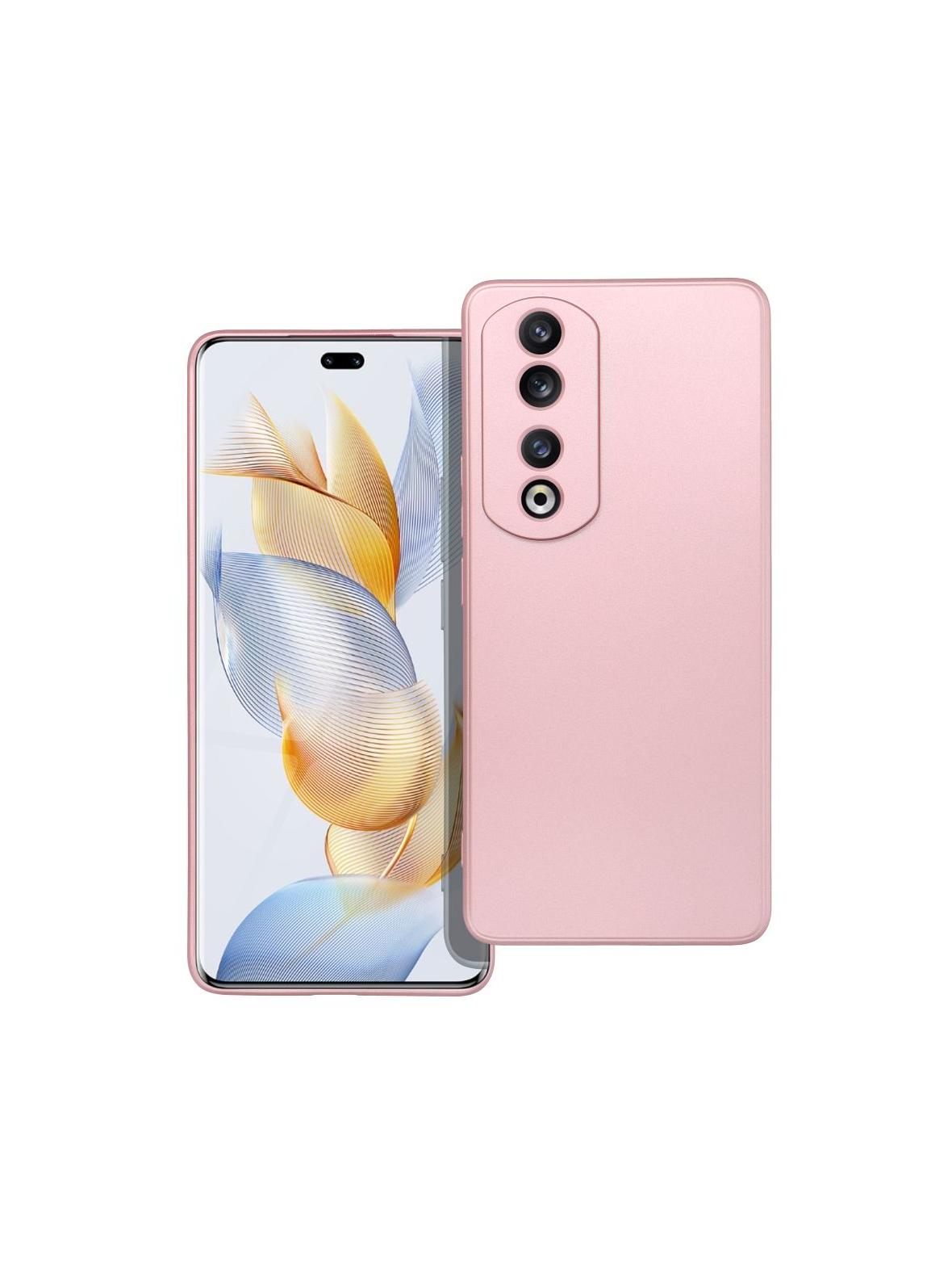 Futerał METALLIC do HONOR 90 Pro 5G różowy
