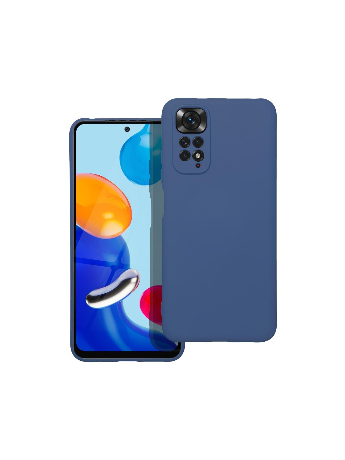 Futerał SILICONE do XIAOMI Redmi Note 11 / 11S niebieski