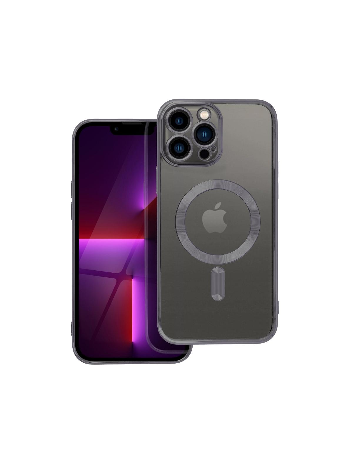 Futerał ELECTRO MAG COVER kompatybilny z MagSafe do IPHONE 13 Pro Max czarny