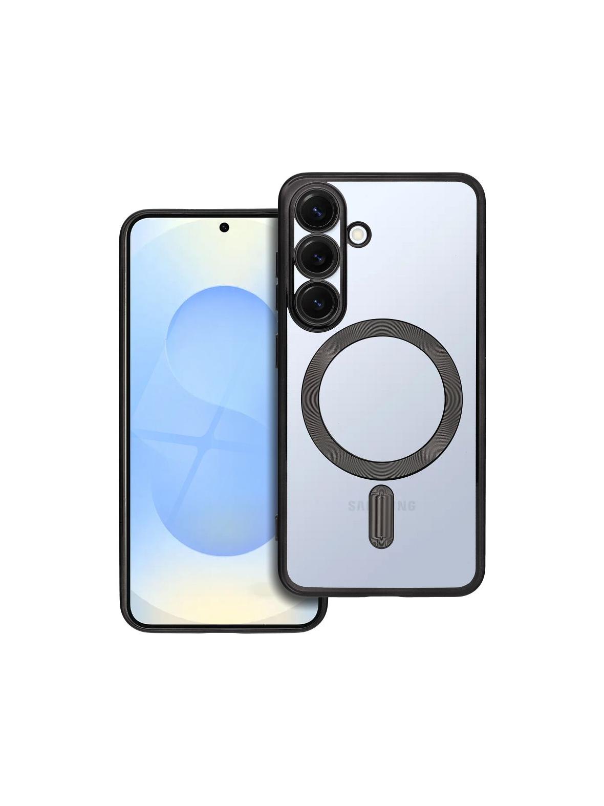 Futerał ELECTRO MAG COVER kompatybilny z MagSafe do SAMSUNG S25 czarny