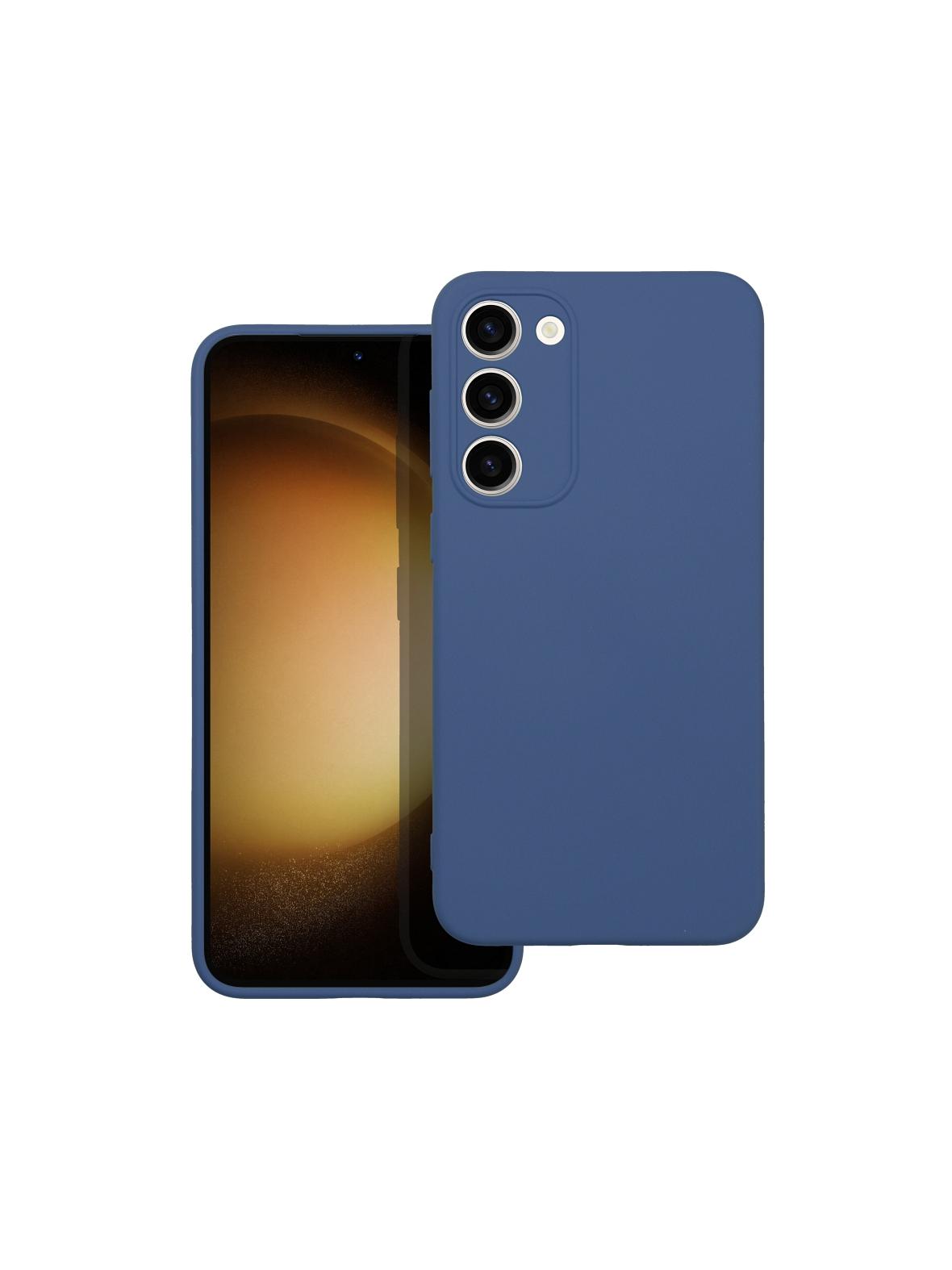 Futerał SILICONE do SAMSUNG S23 Plus niebieski