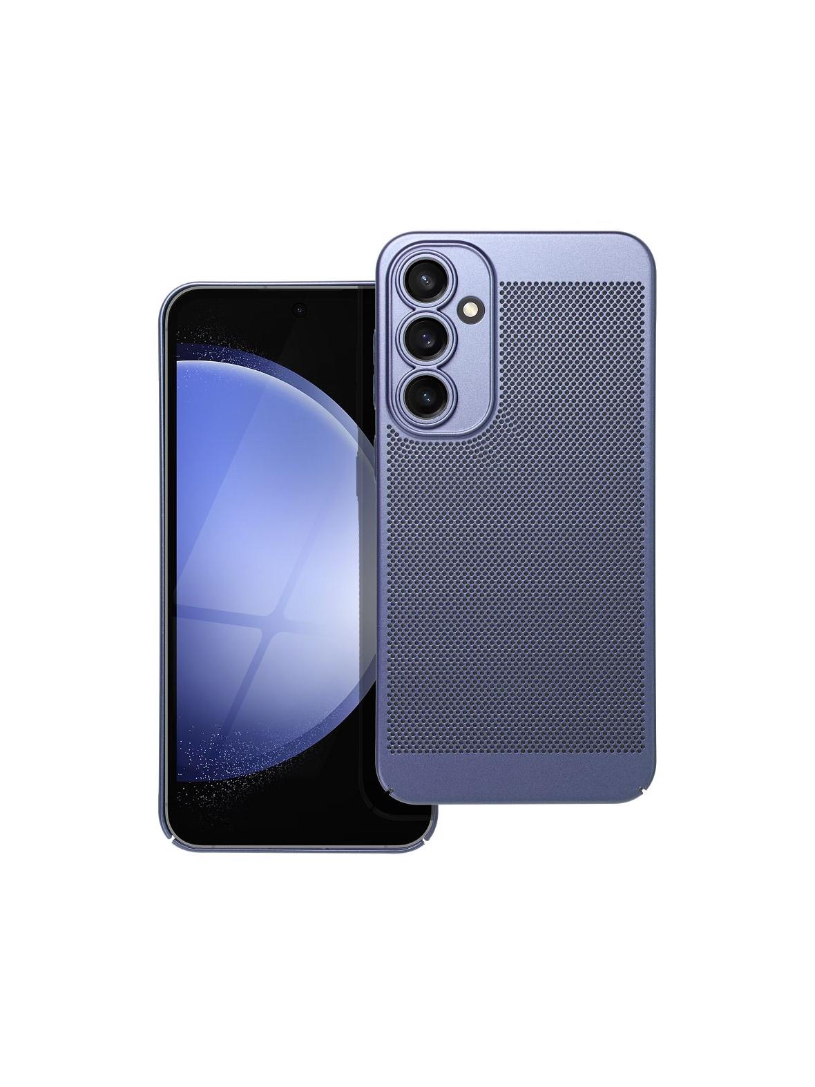 Futerał BREEZY do SAMSUNG S23 FE niebieski