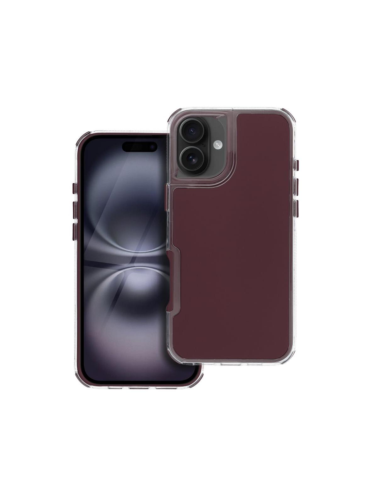 Futerał MATRIX do IPHONE 16 PLUS purpurowy
