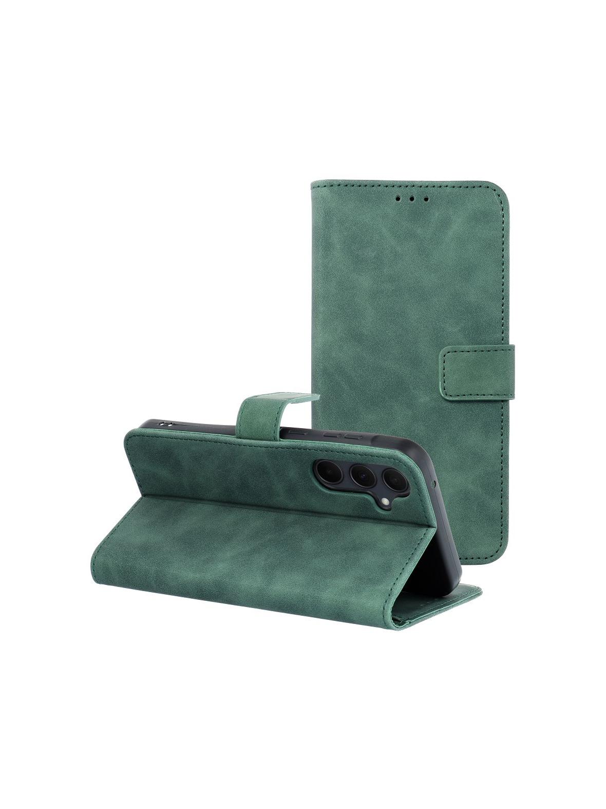 Kabura TENDER Book do SAMSUNG A35 5G zielony