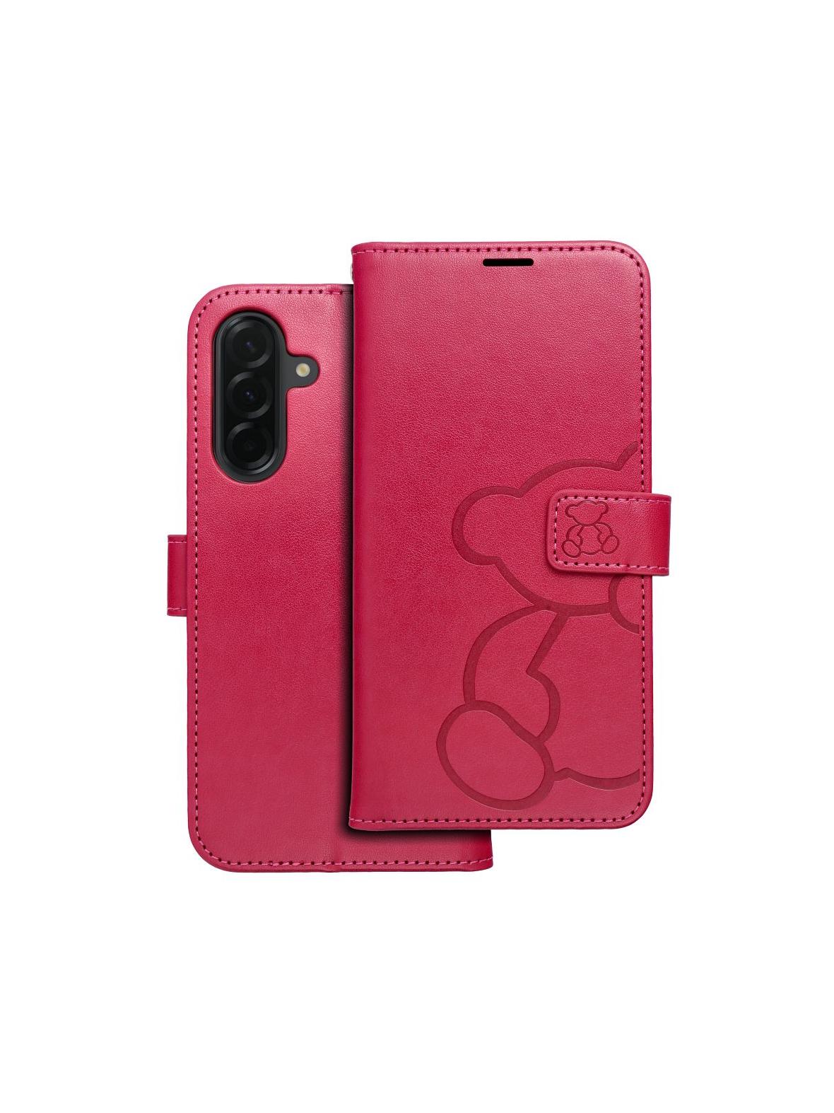 Kabura MEZZO Book do SAMSUNG A36 5G teddy bear magenta
