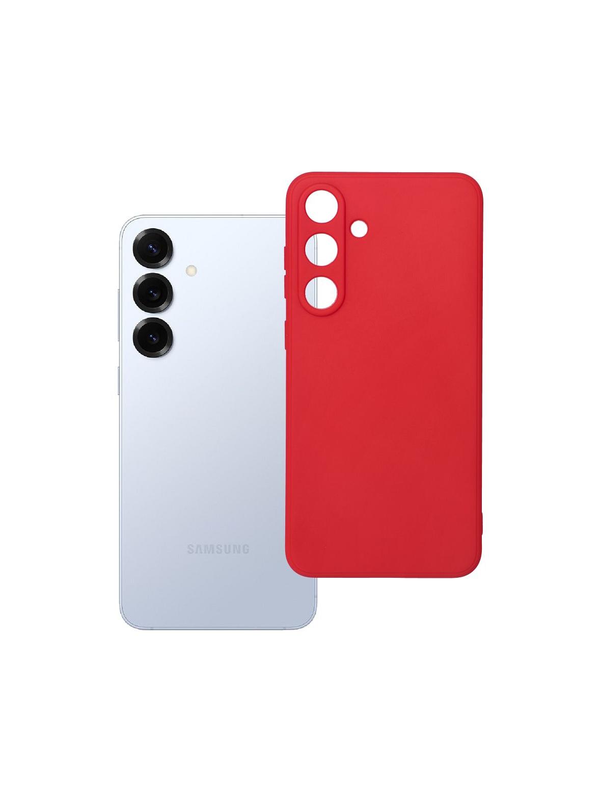 Futerał SOFT do SAMSUNG S25 Plus czerwony