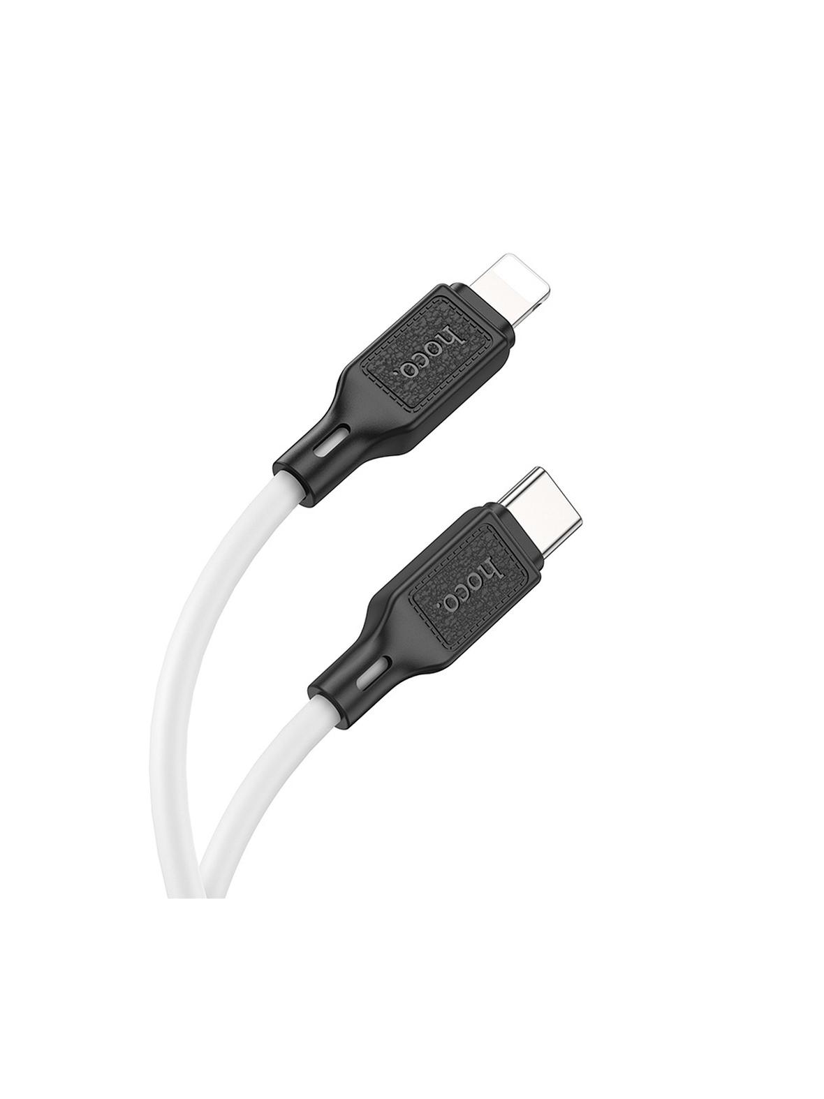 Kabel USB C do Lightning Hoco PD 20W 1 m X90 biały