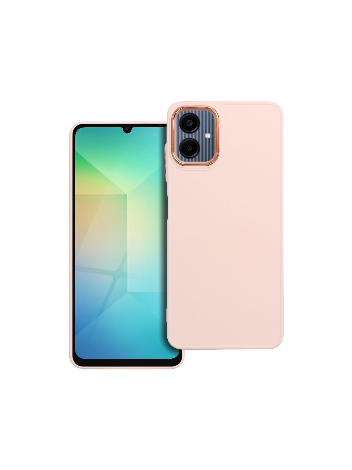 Futerał FRAME do SAMSUNG A06 pudrowy róż