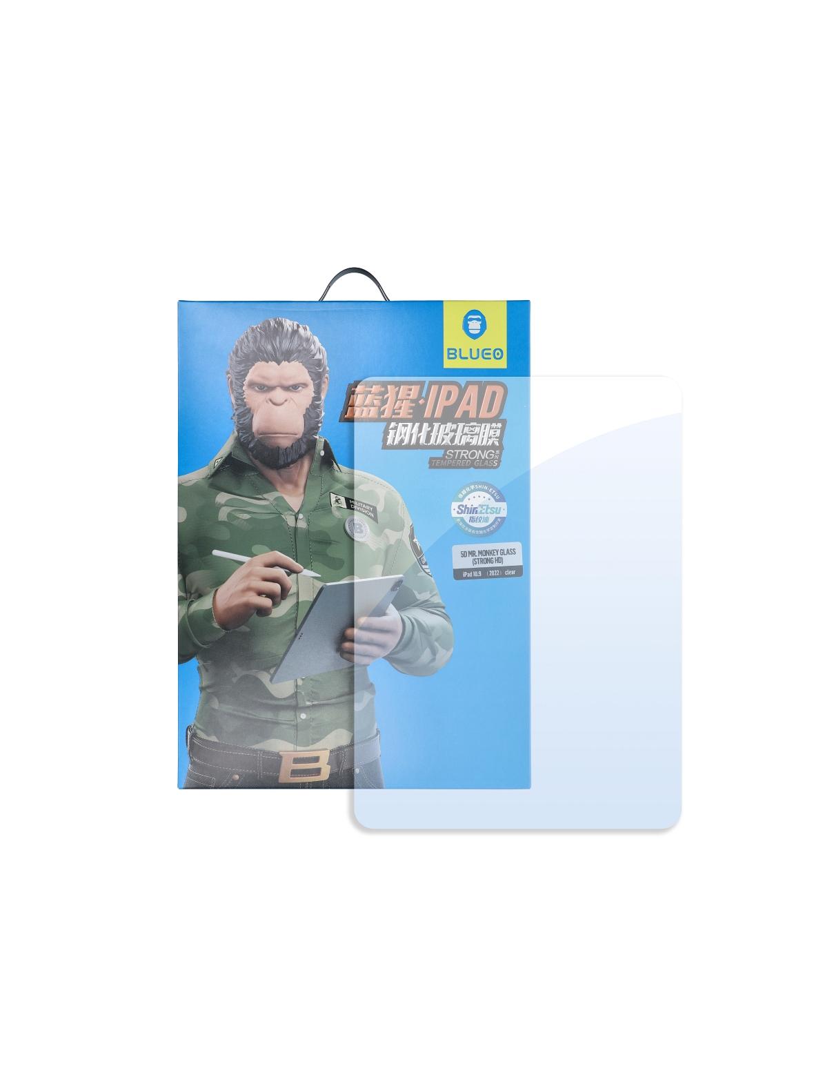 Szkło Hartowane 5D Mr. Monkey Glass - iPad 10.9 (2022) transparent (Strong HD)