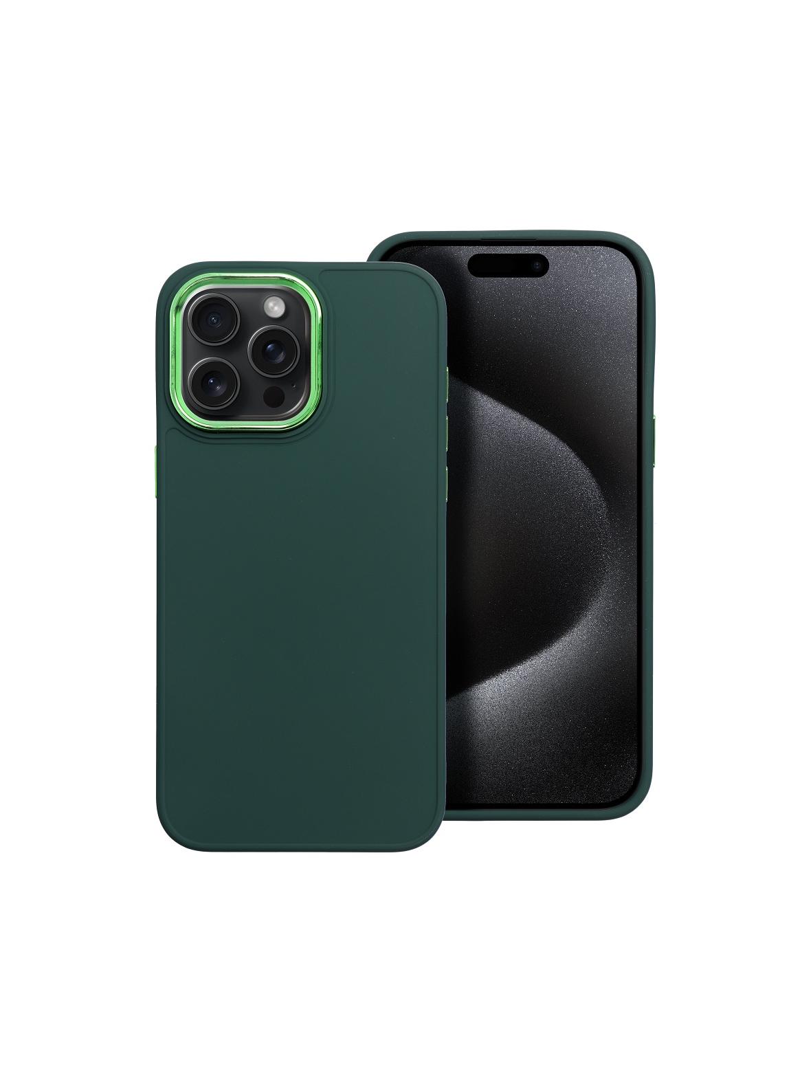 Futerał FRAME do IPHONE 15 Pro Max zielony