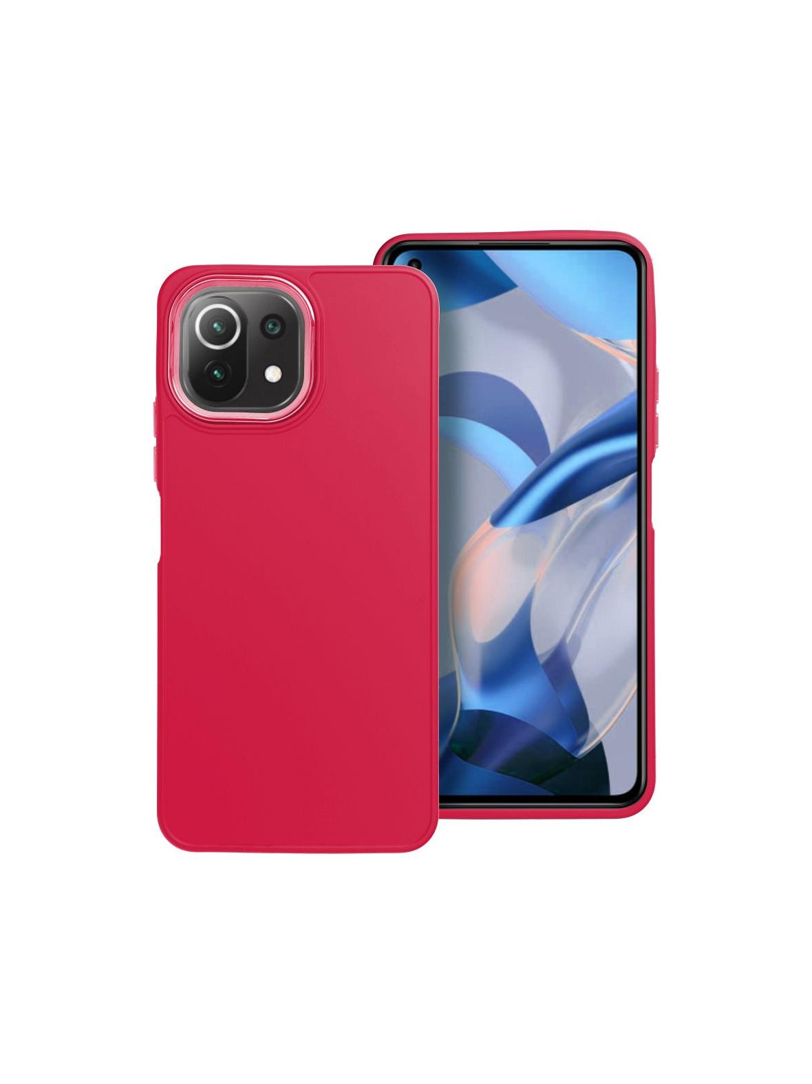 Futerał FRAME do XIAOMI Mi 11 Lite 5G / Mi 11 Lite LTE ( 4G ) / Mi 11 Lite NE magenta