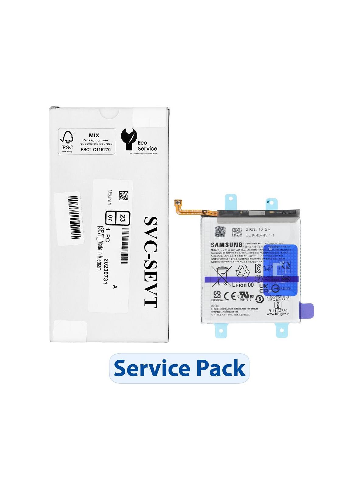 ServicePack Bateria EB-BS711ABY do SAMSUNG S23 FE S711B GH82-32860A