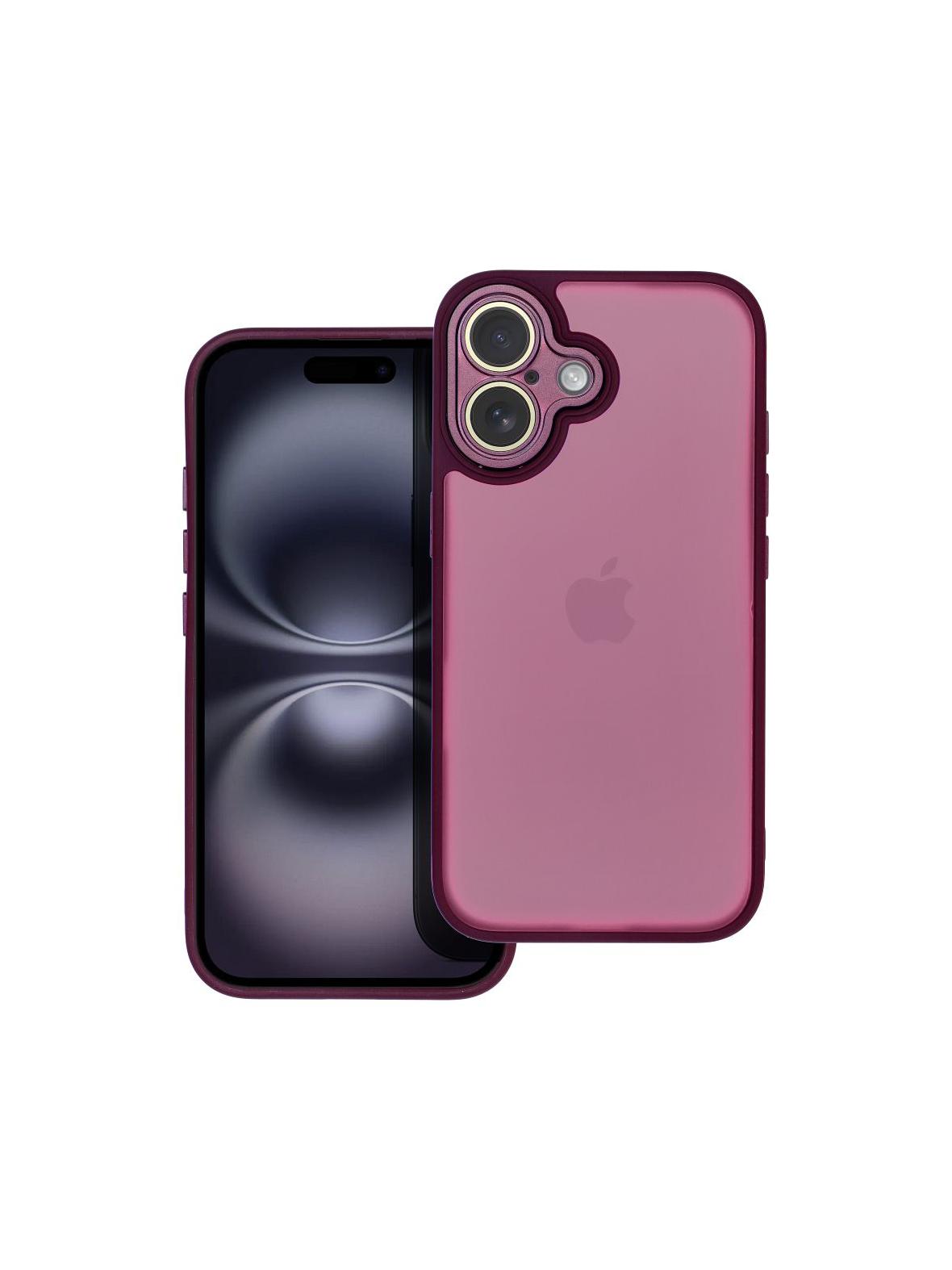 Futerał VARIETE do IPHONE 16 purpurowy